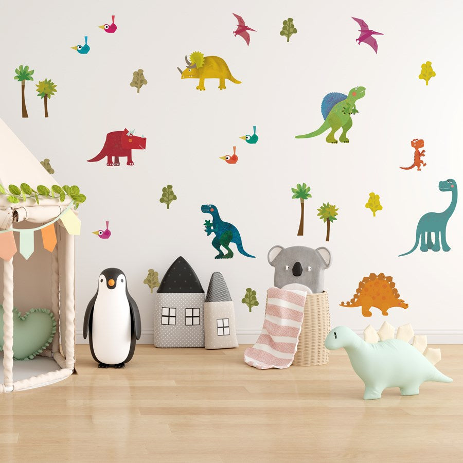 Friendly Dinosaurs Wall Stickers