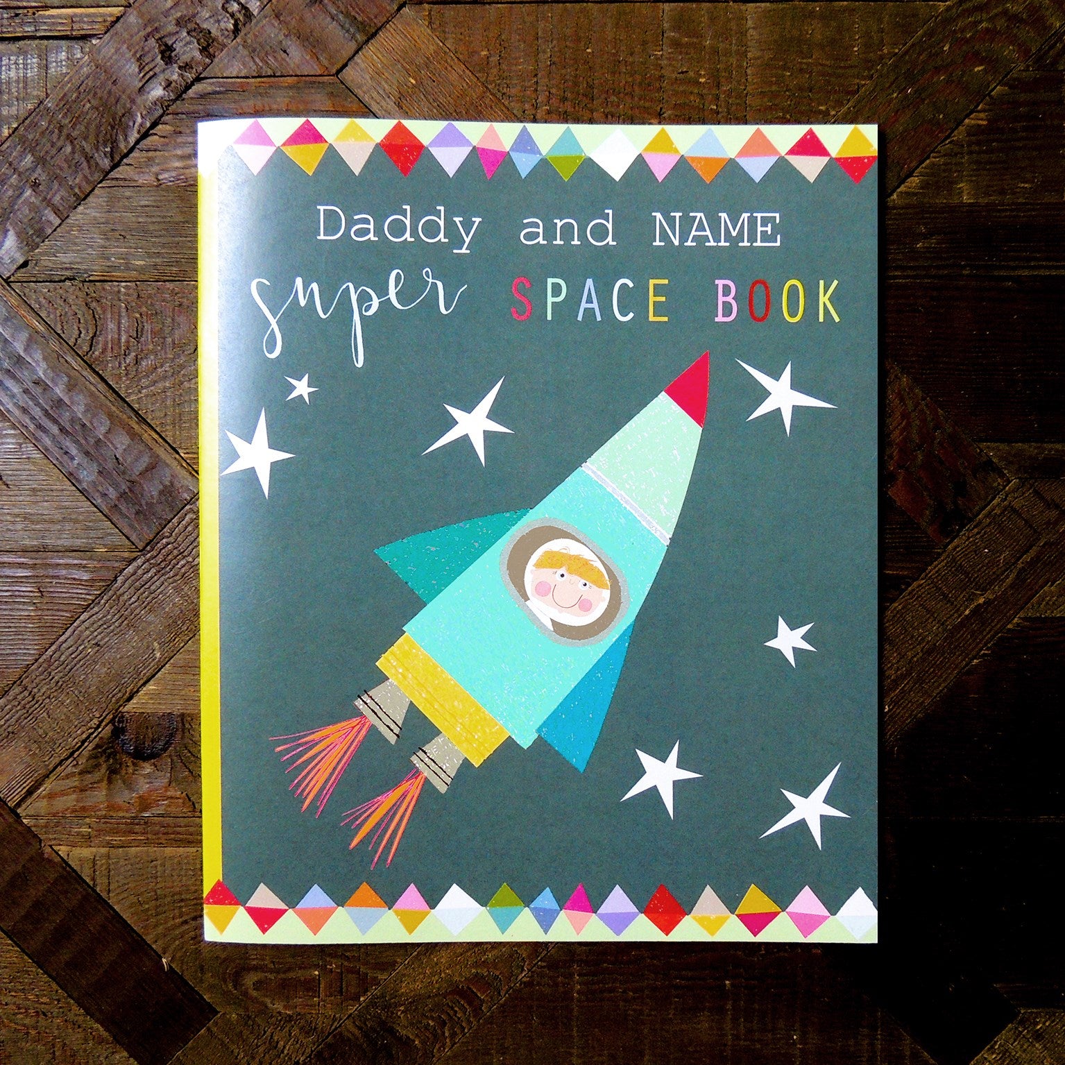 personalised birthday space book