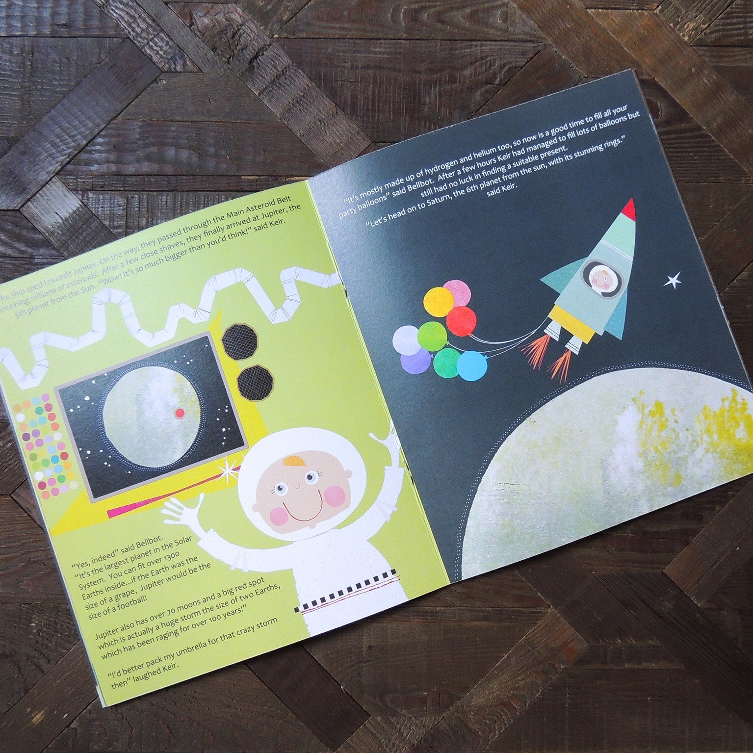 personalised birthday space book