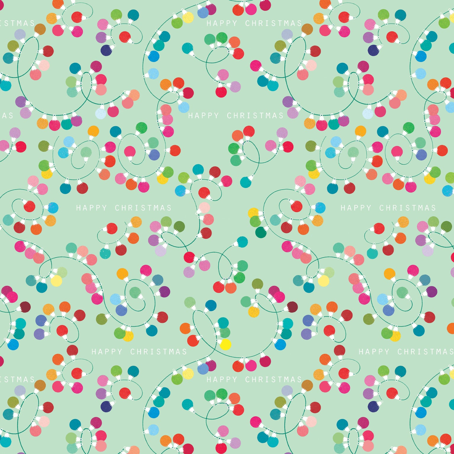 WP108 baubles wrapping paper