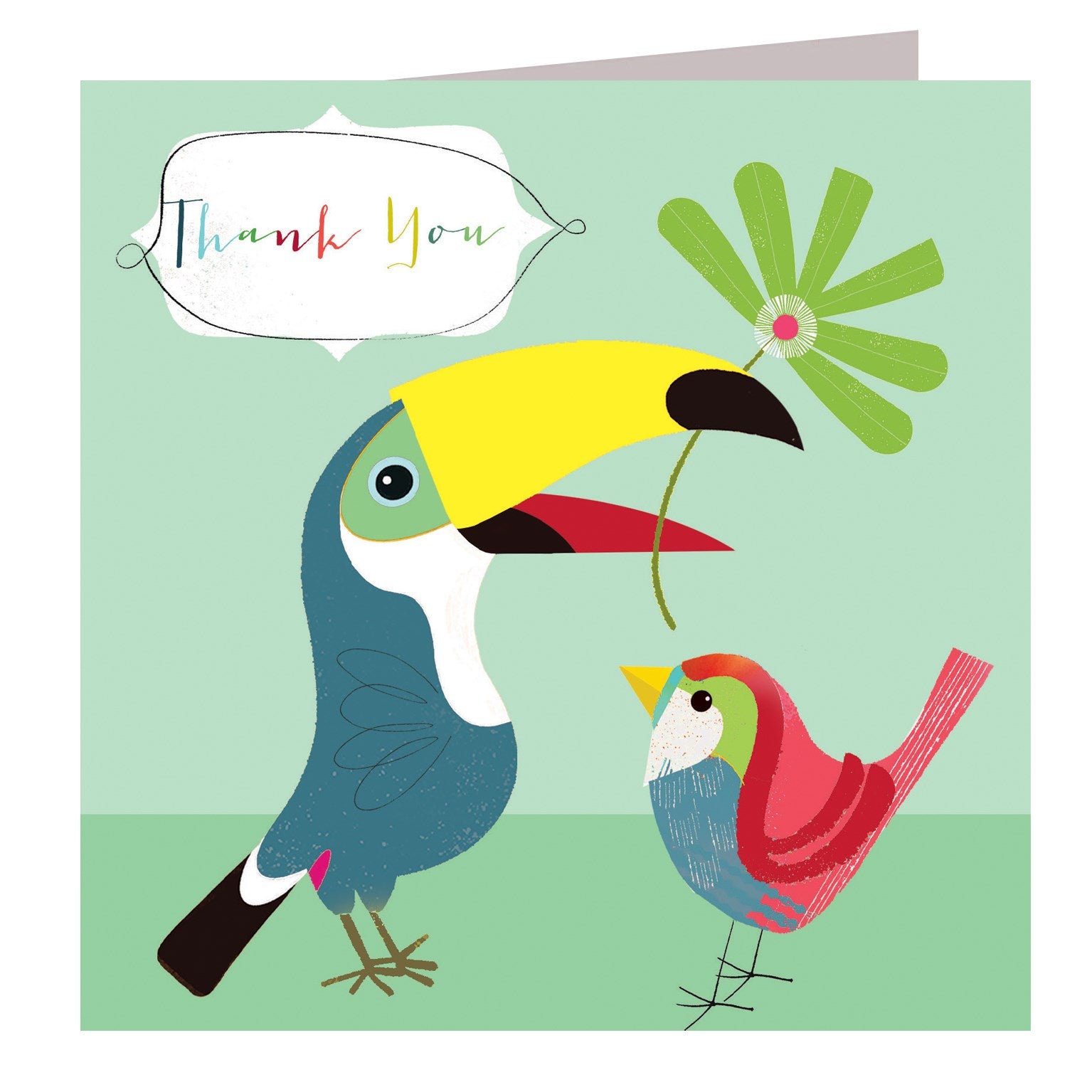 AA15 toucan thank you card