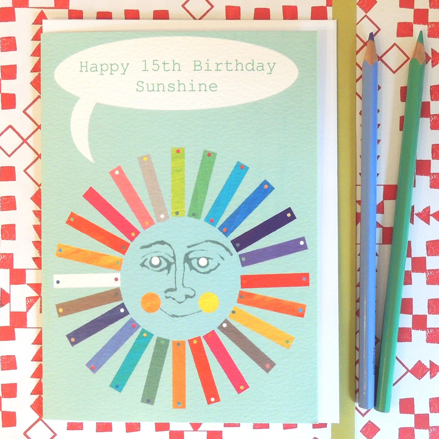 personalised sunshine card