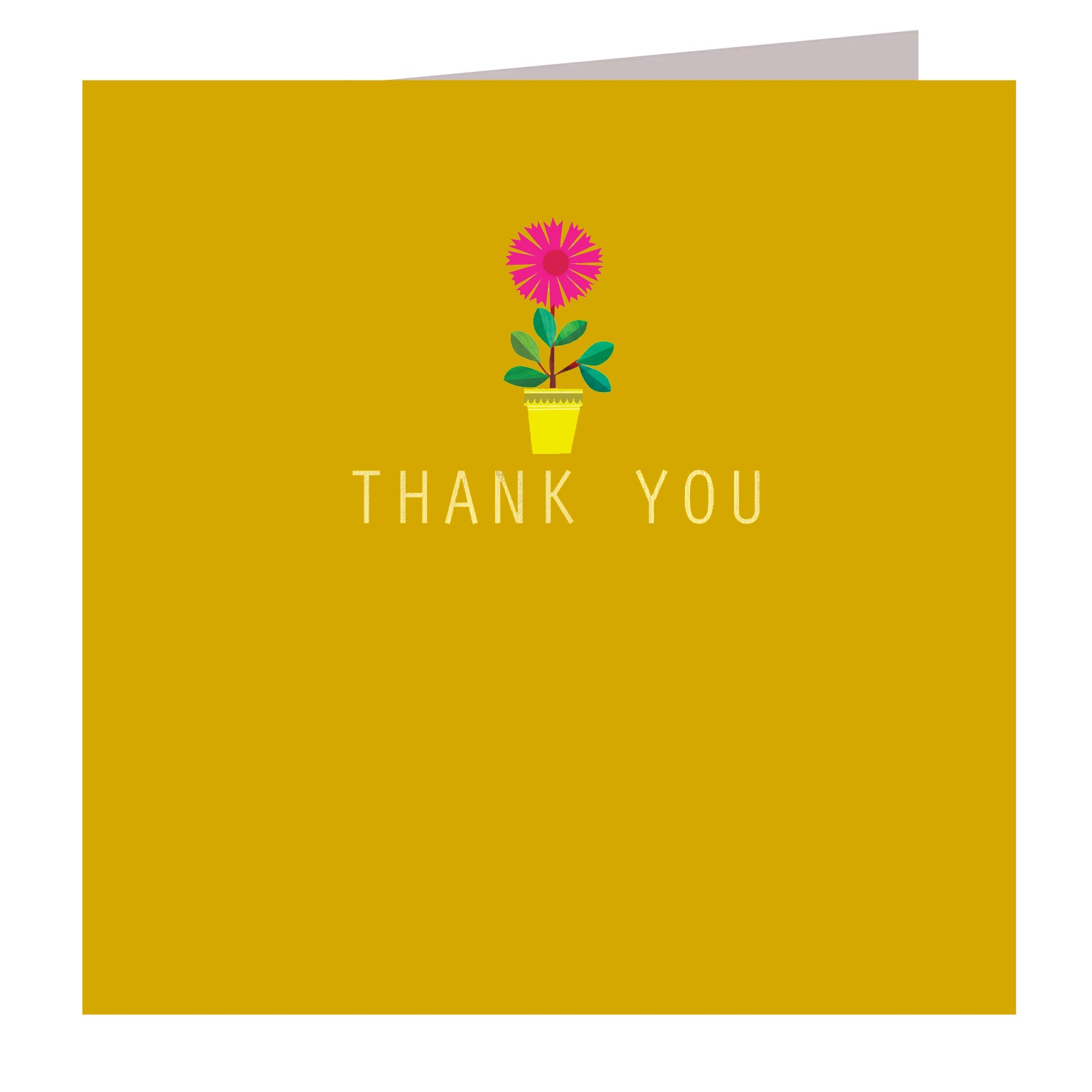 AH09 gold foiled thank you card