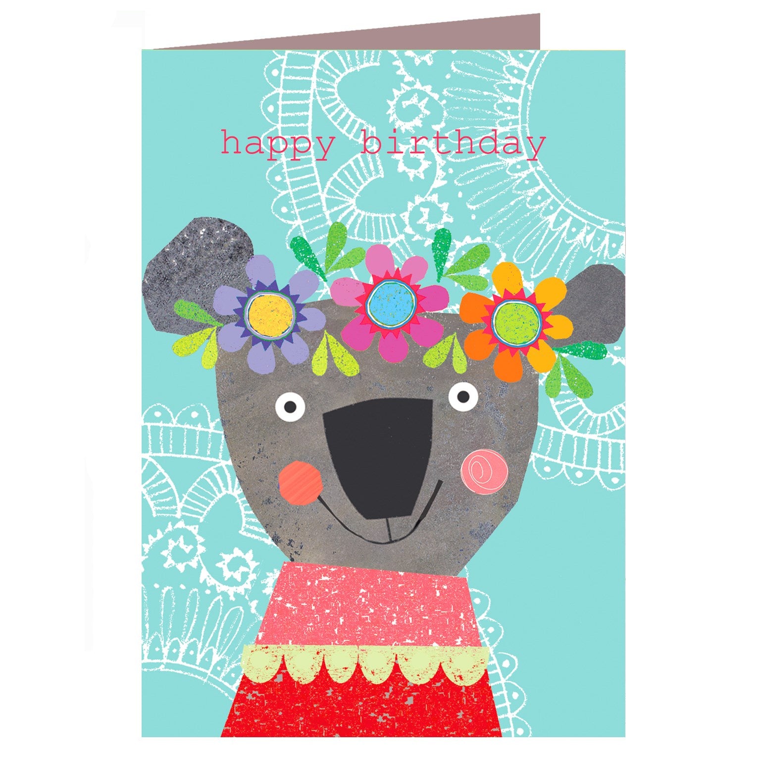 koala happy birthday card