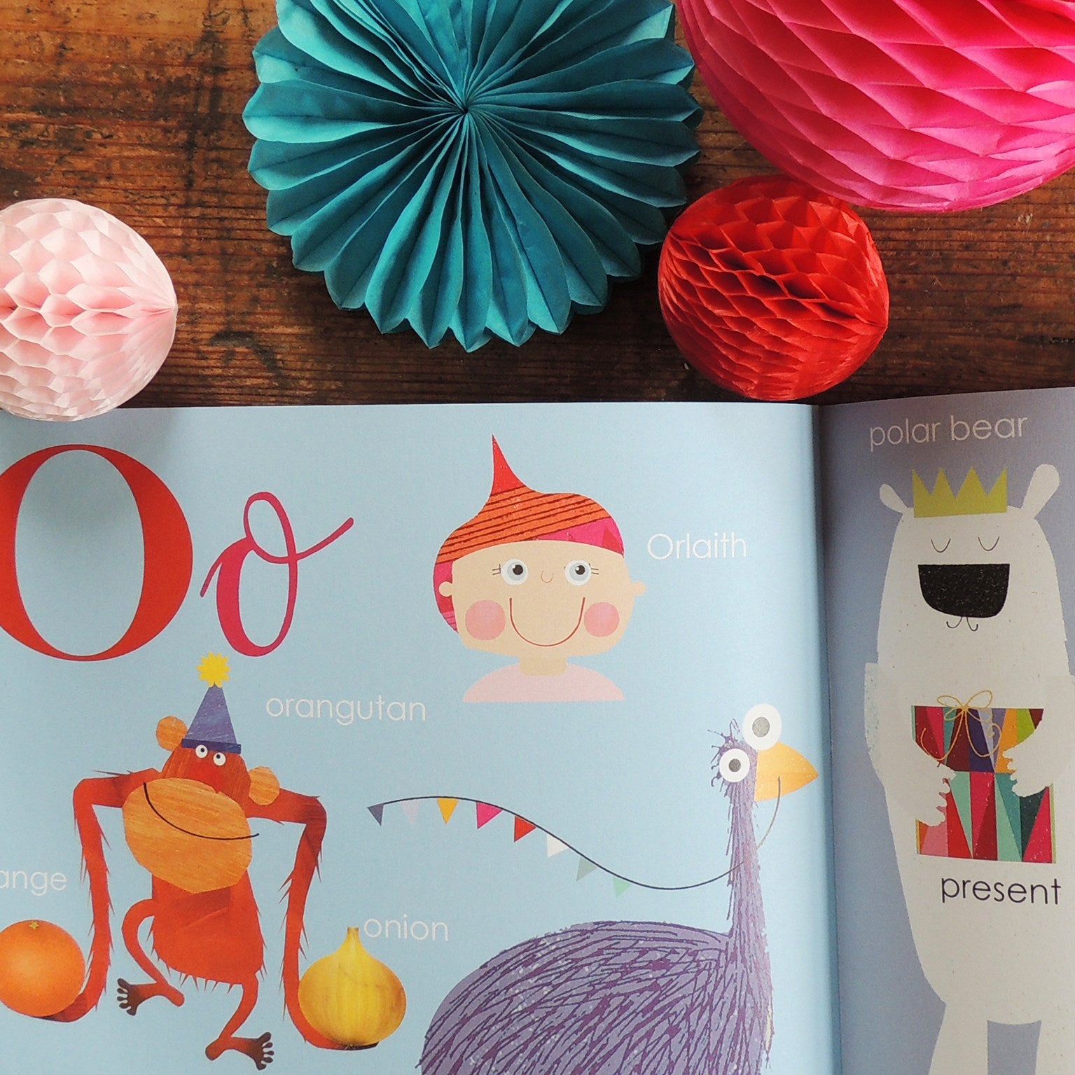 personalised alphabet book