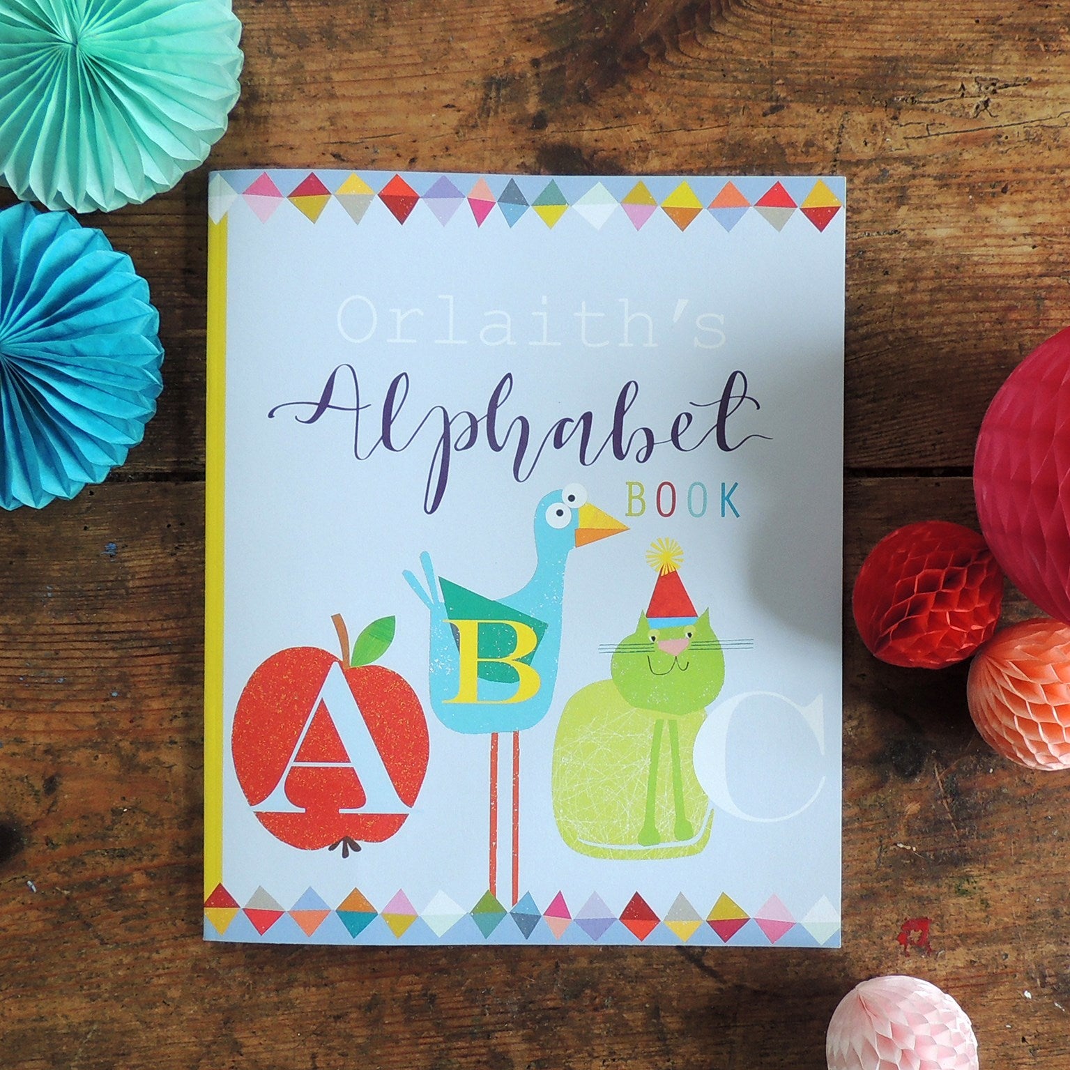 personalised alphabet book