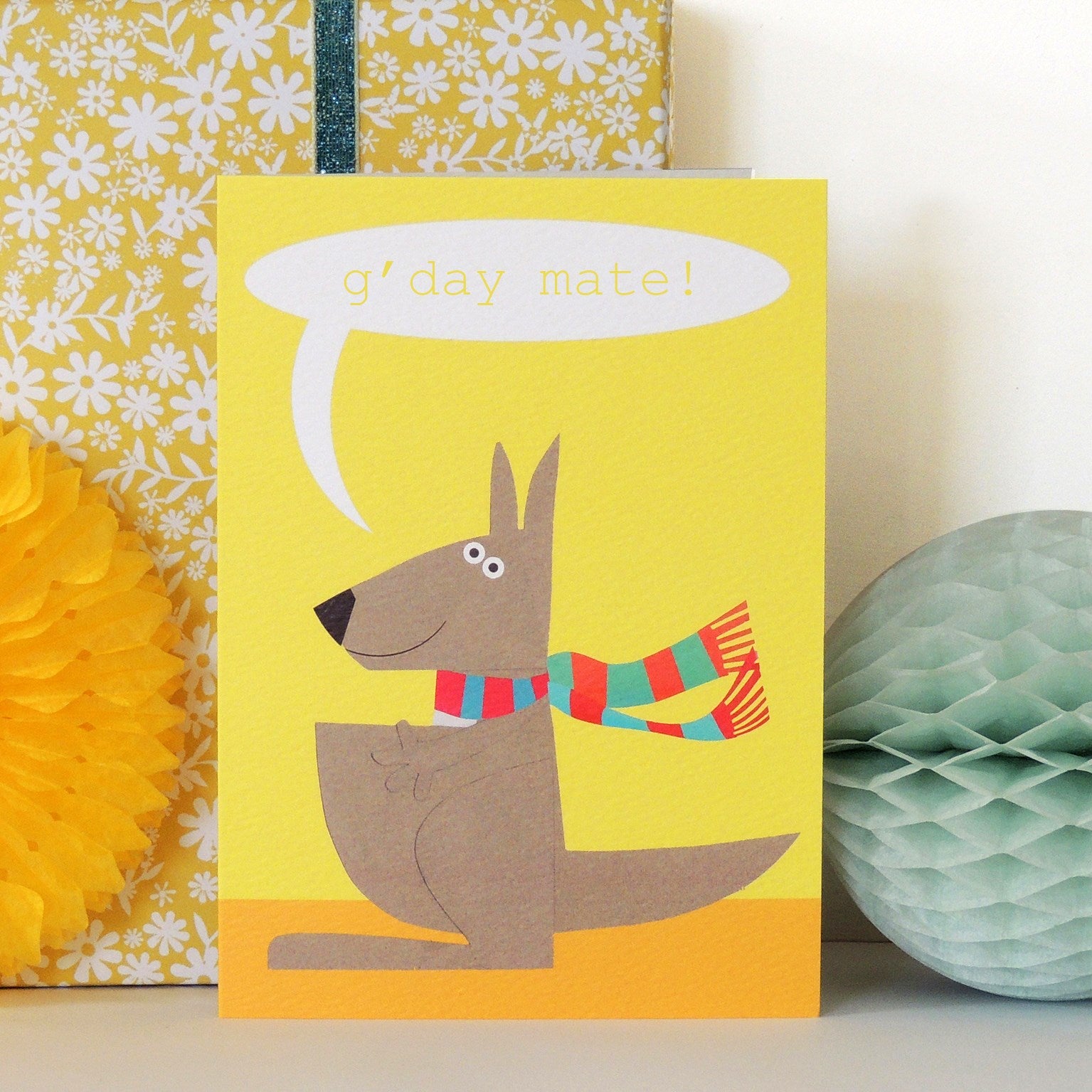 personalised kangaroo card