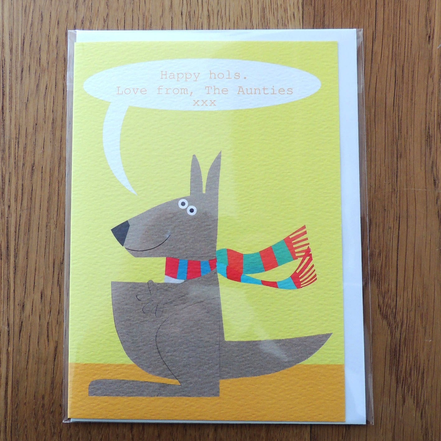 personalised kangaroo card