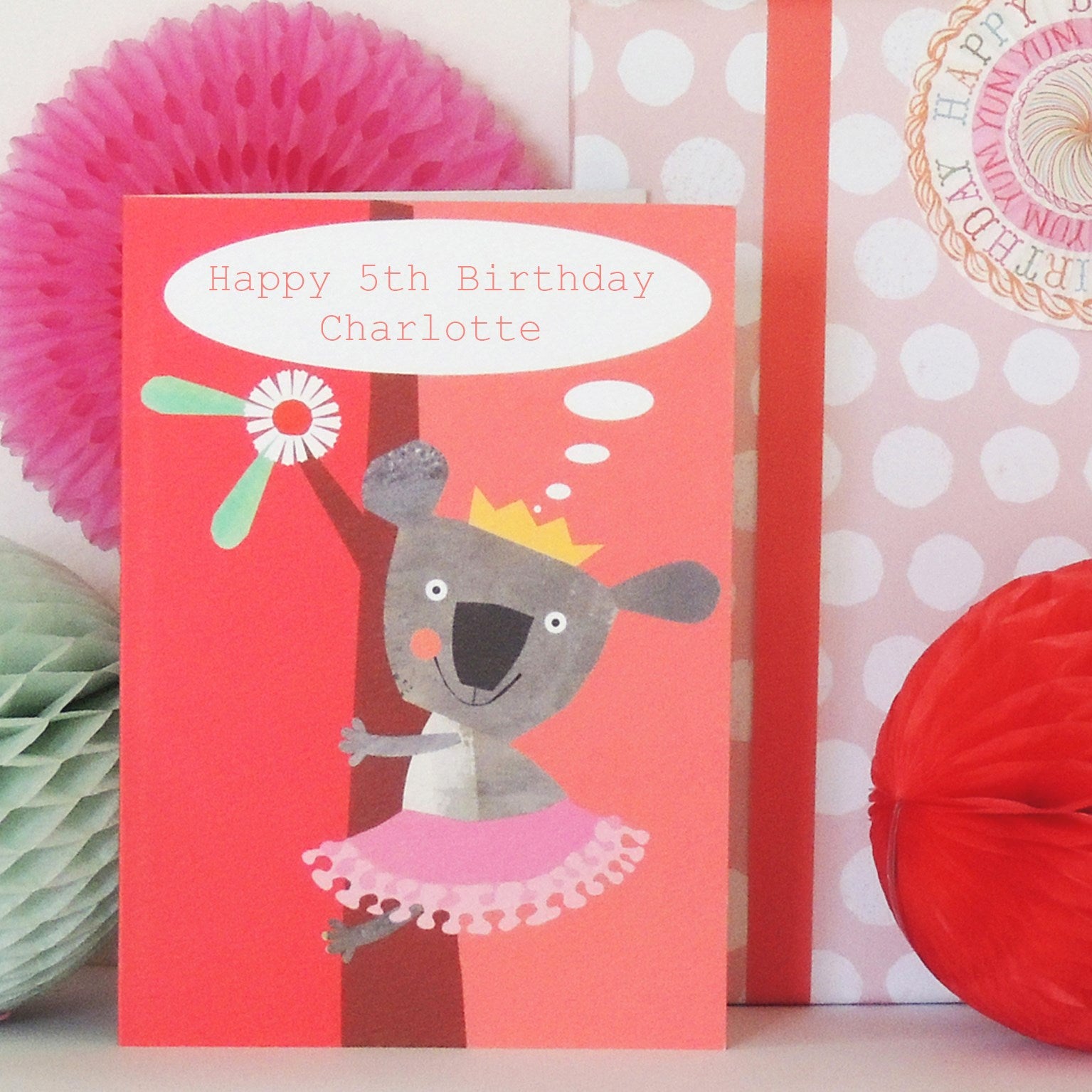 personalised koala card