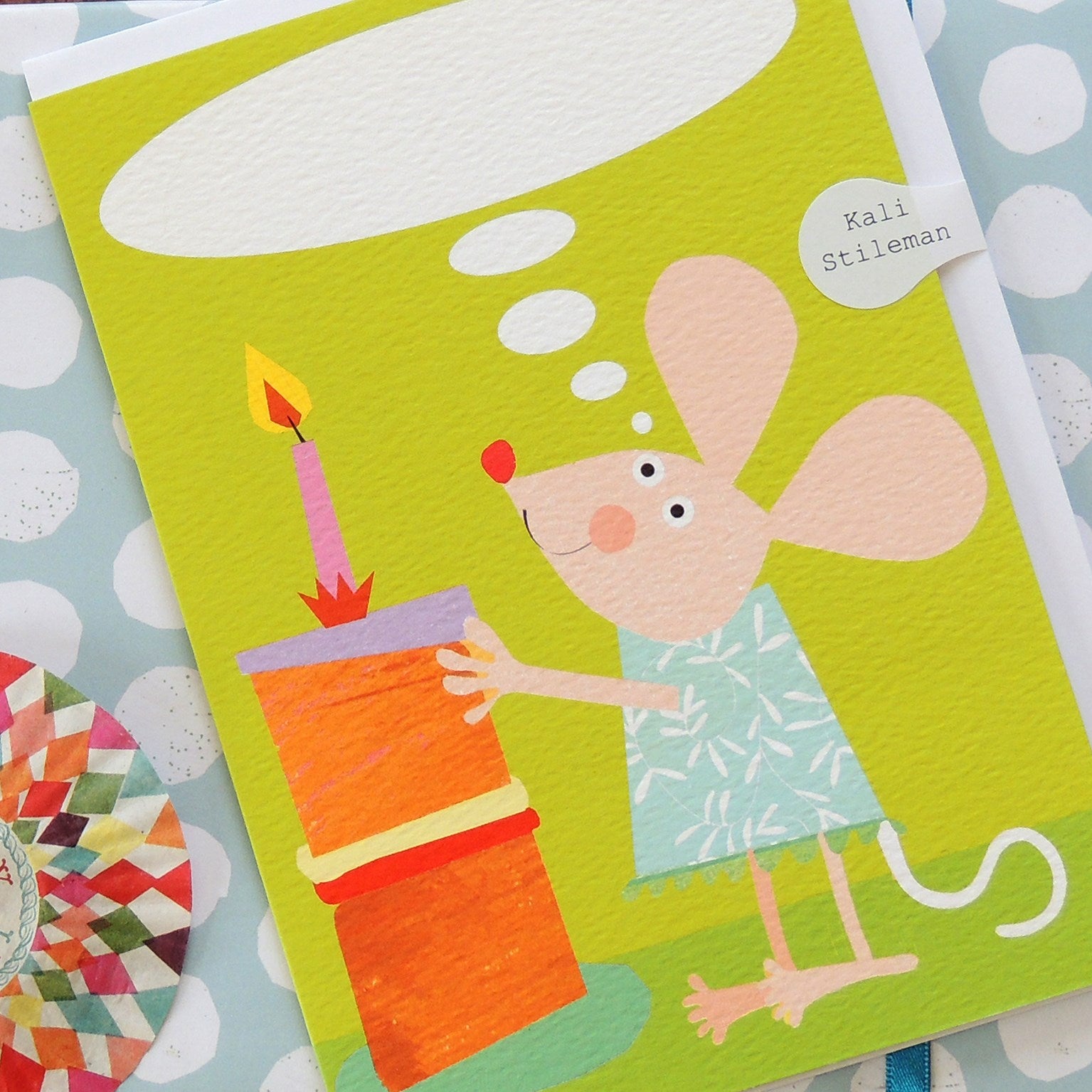 personalised little mouse card