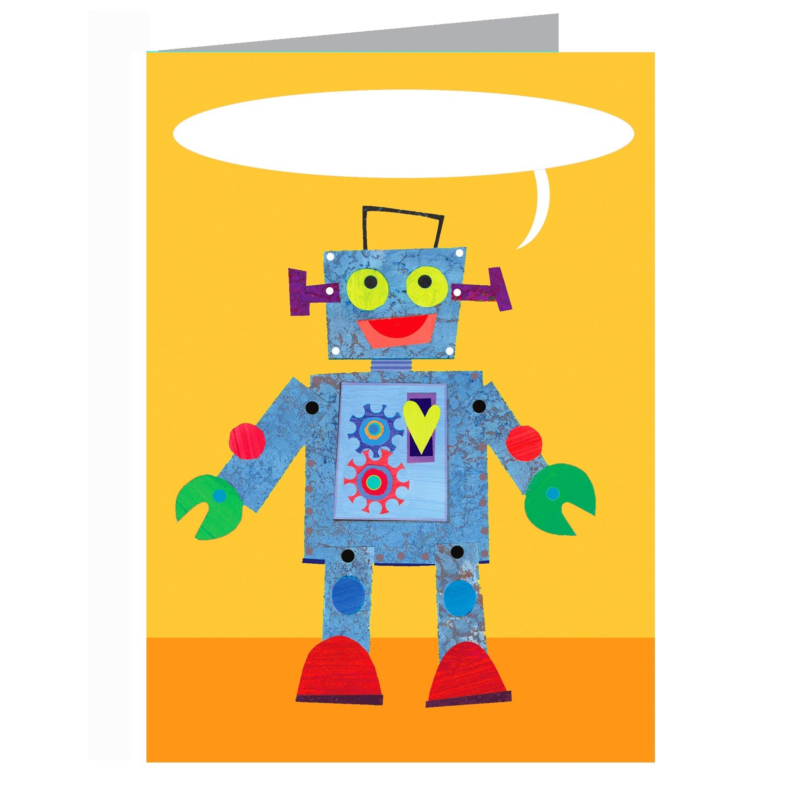 personalised robot card