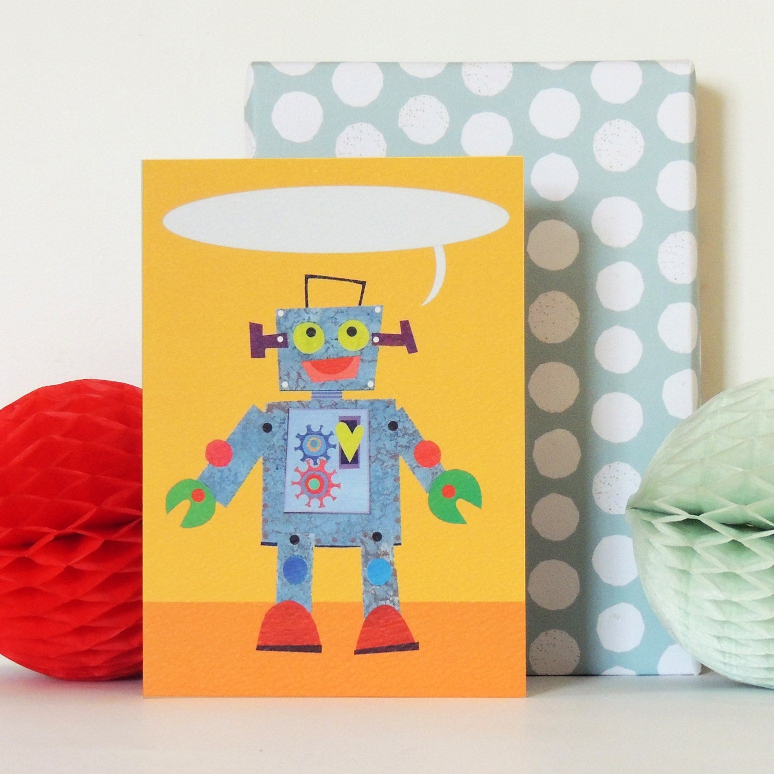 personalised robot card