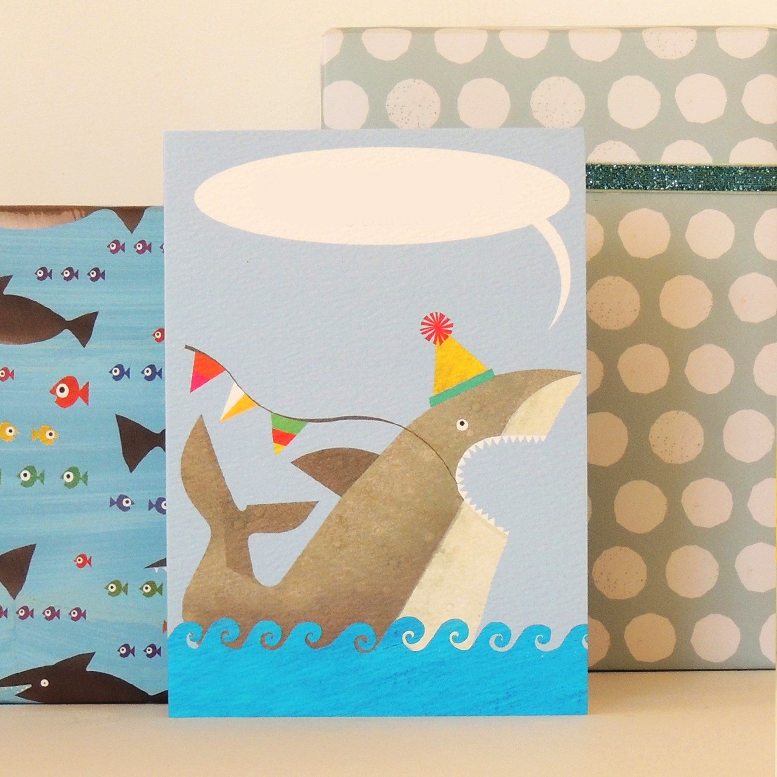 personalised shark card