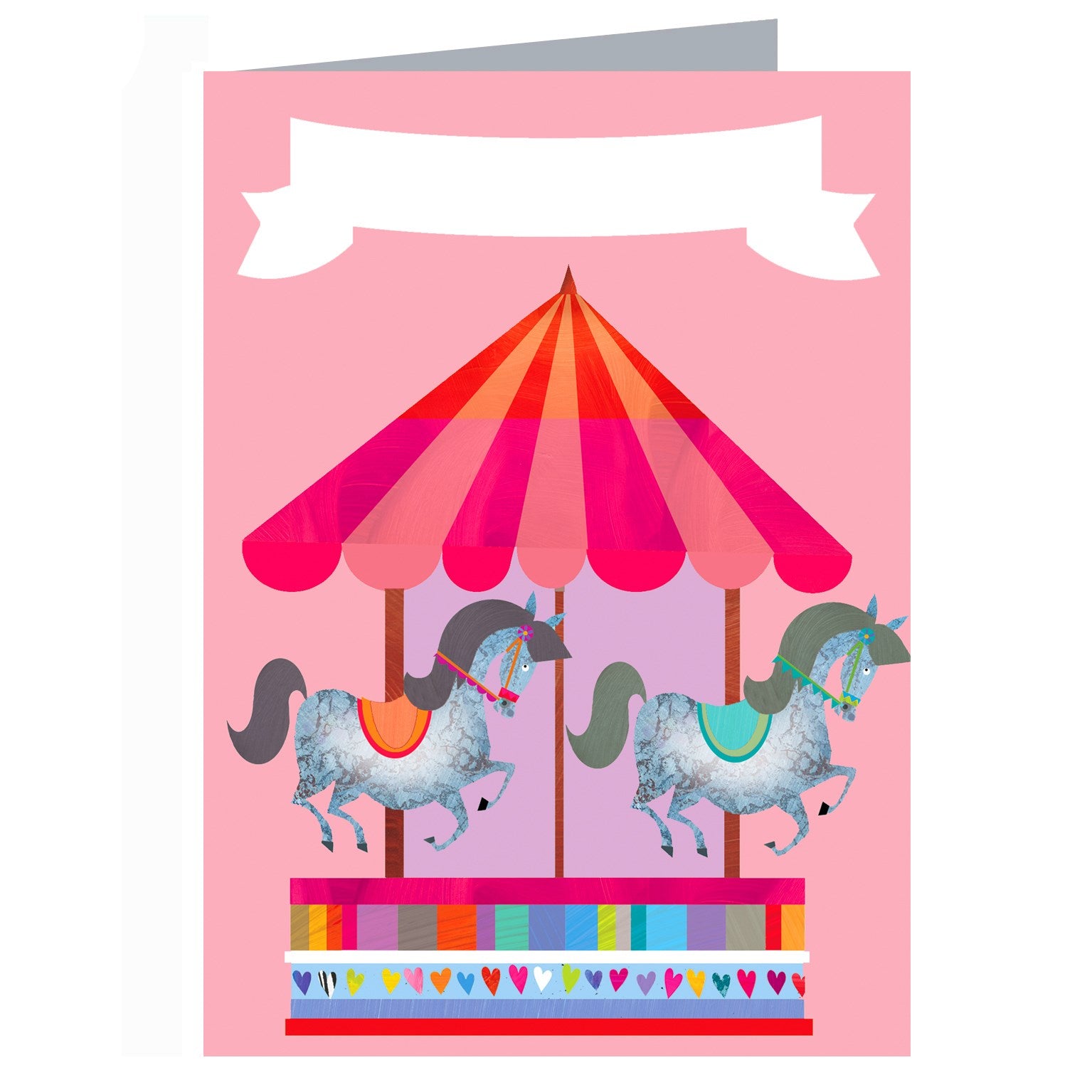 personalised merry go round card