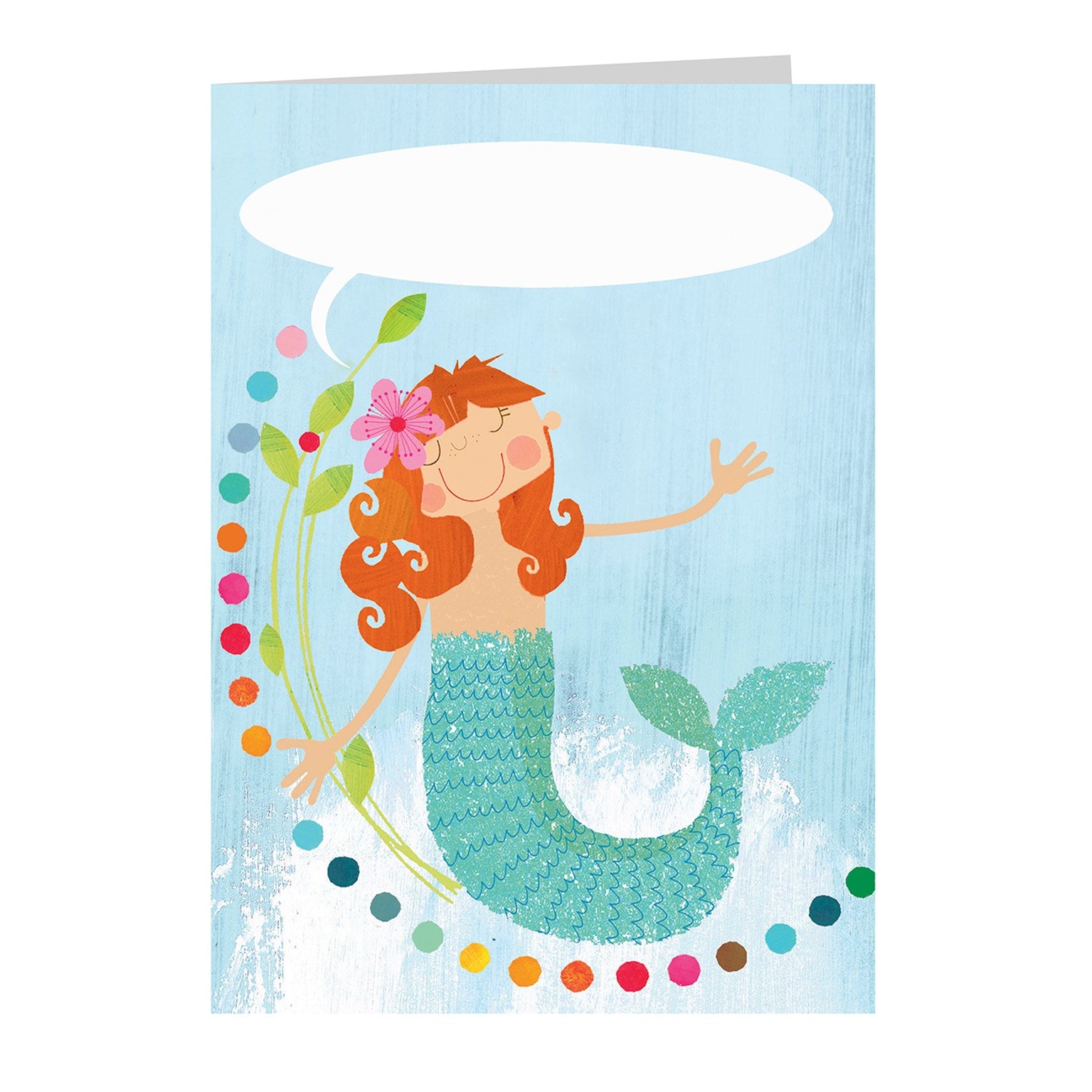 personalised mermaid card