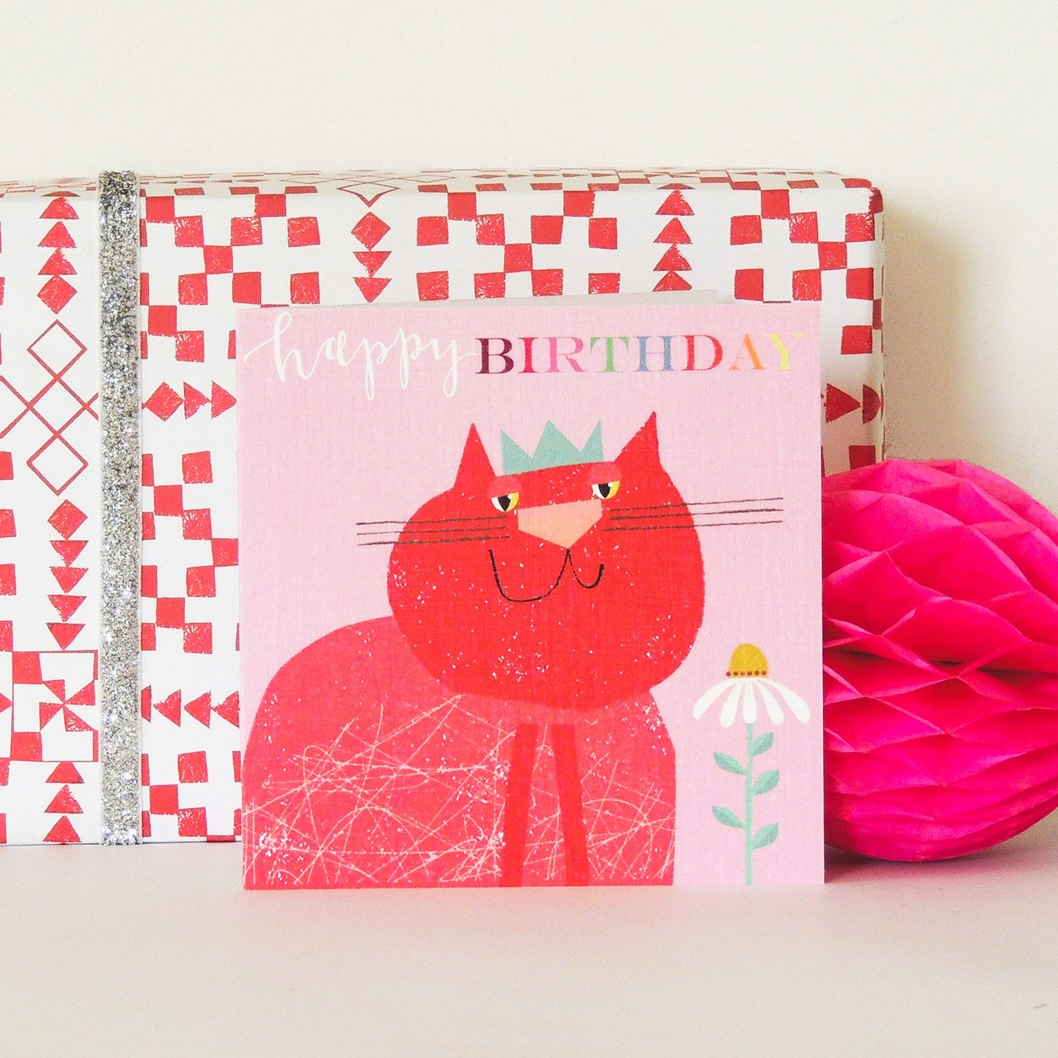 BH05 smugus catus birthday card