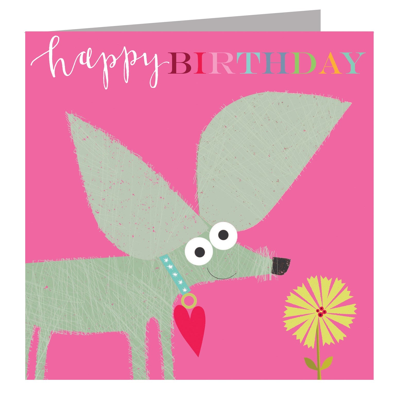 BH13 chihuahua happy birthday card