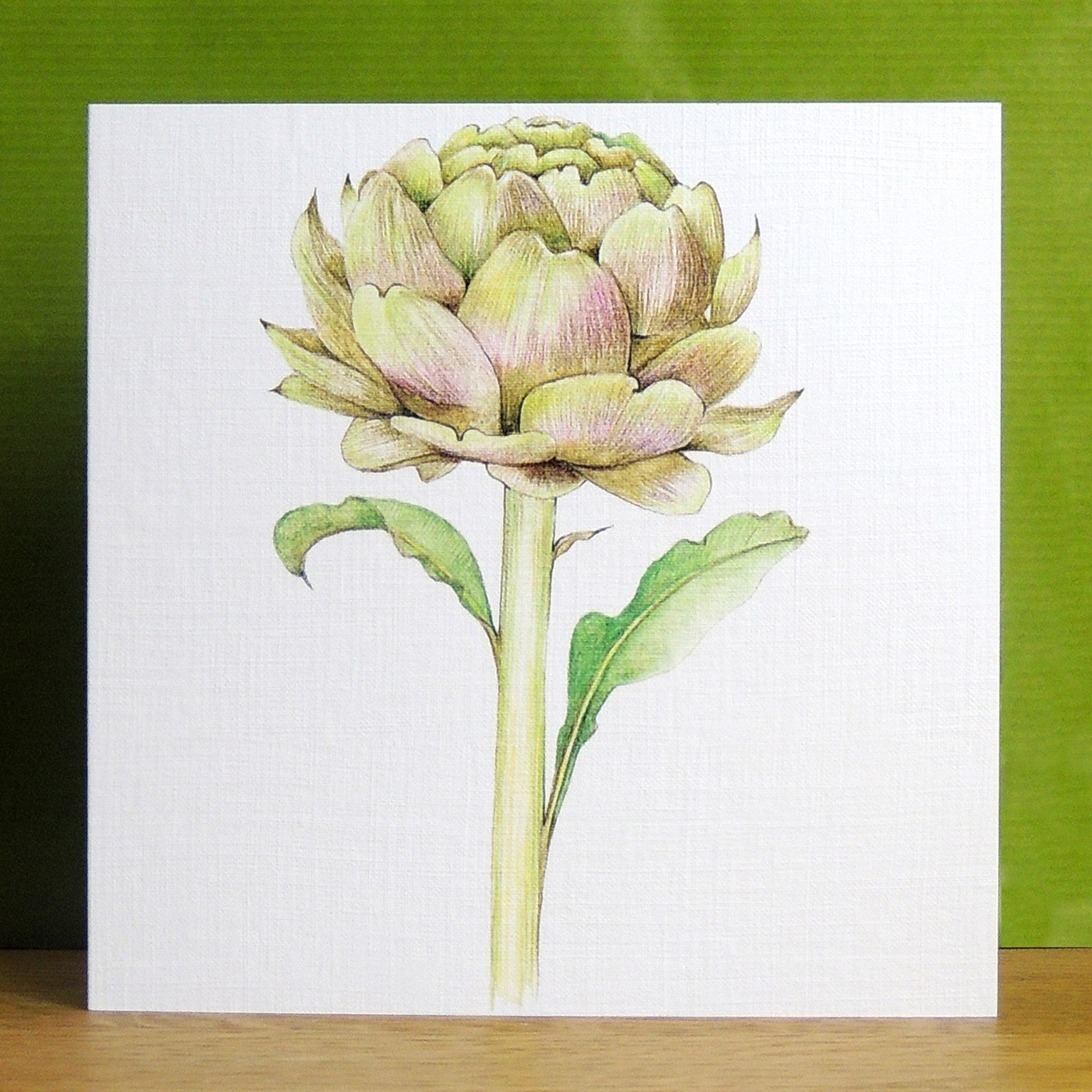 mixed botanical greetings card pack 3