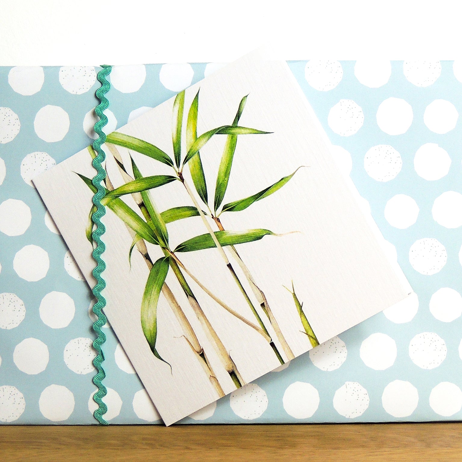 BT02 bamboo greetings card