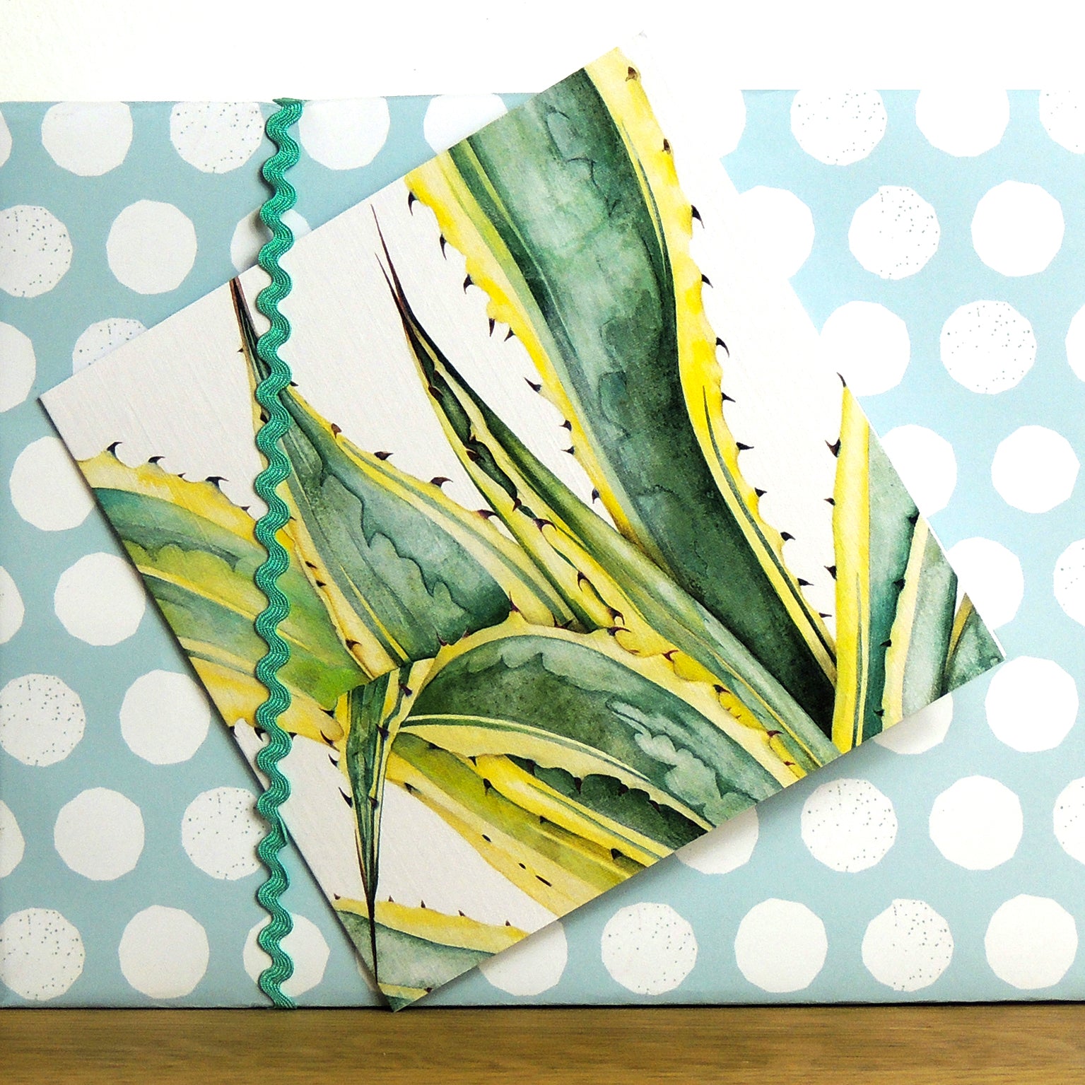 BT04 agave greetings card