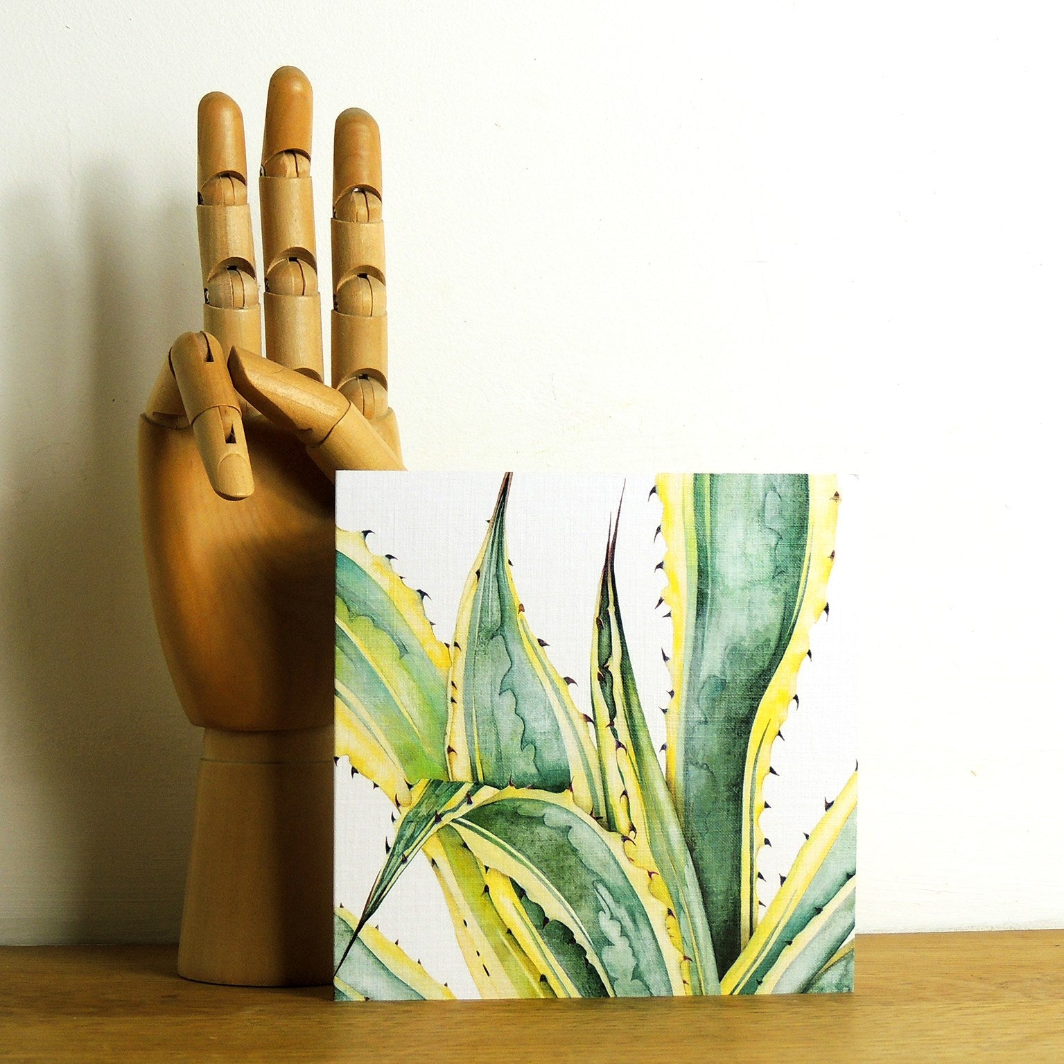 BT04 agave greetings card