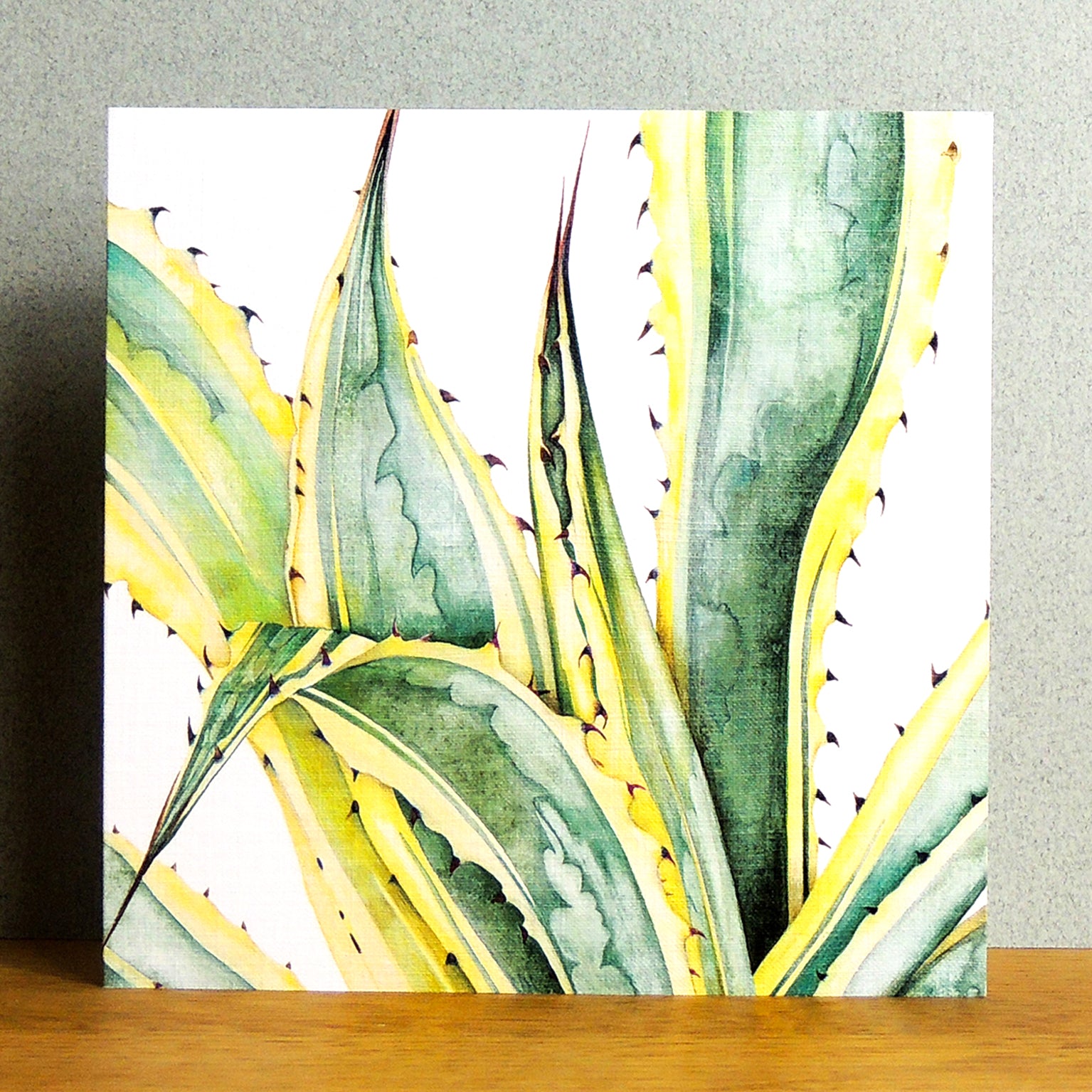 BT04 agave greetings card