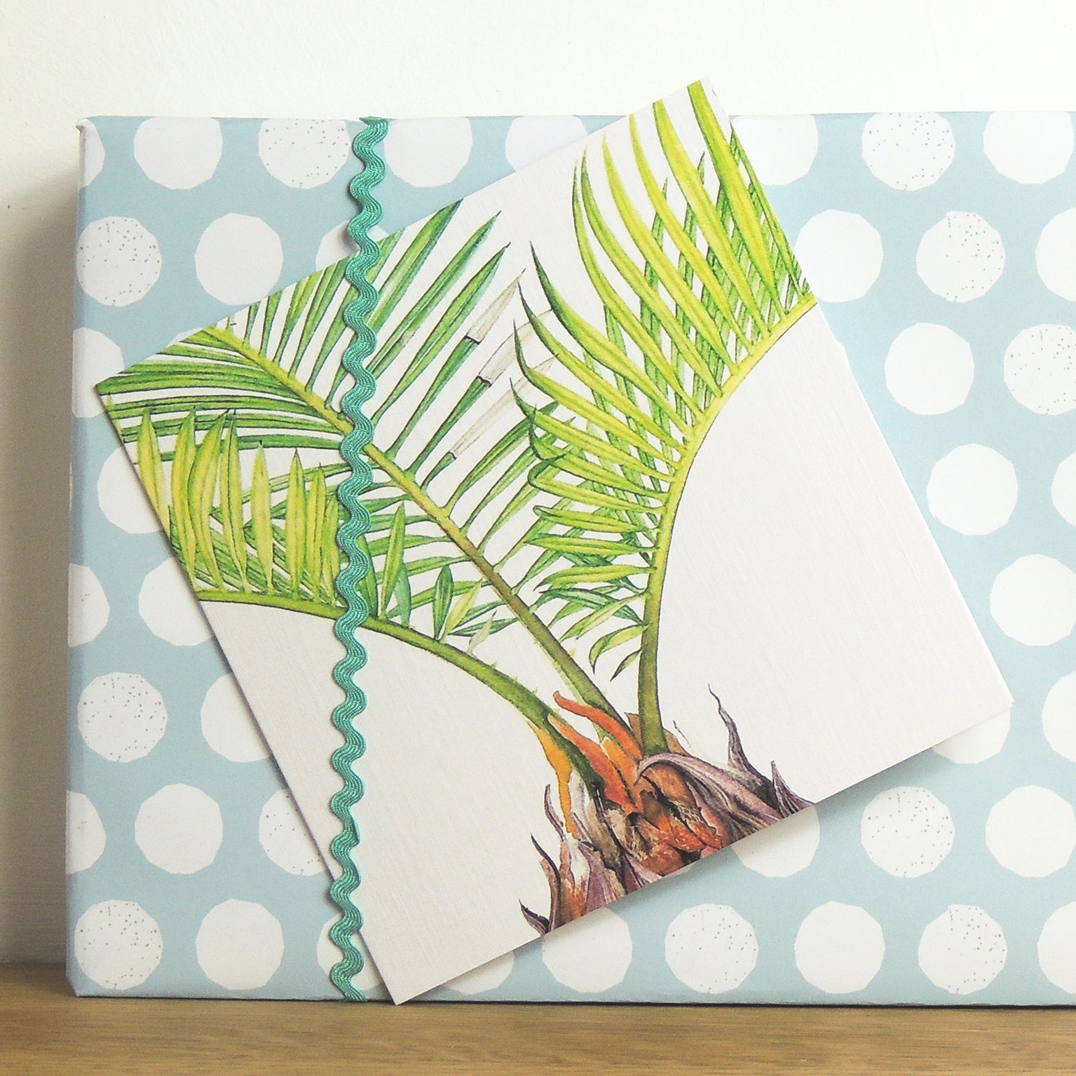 BT05 sago palm greetings card