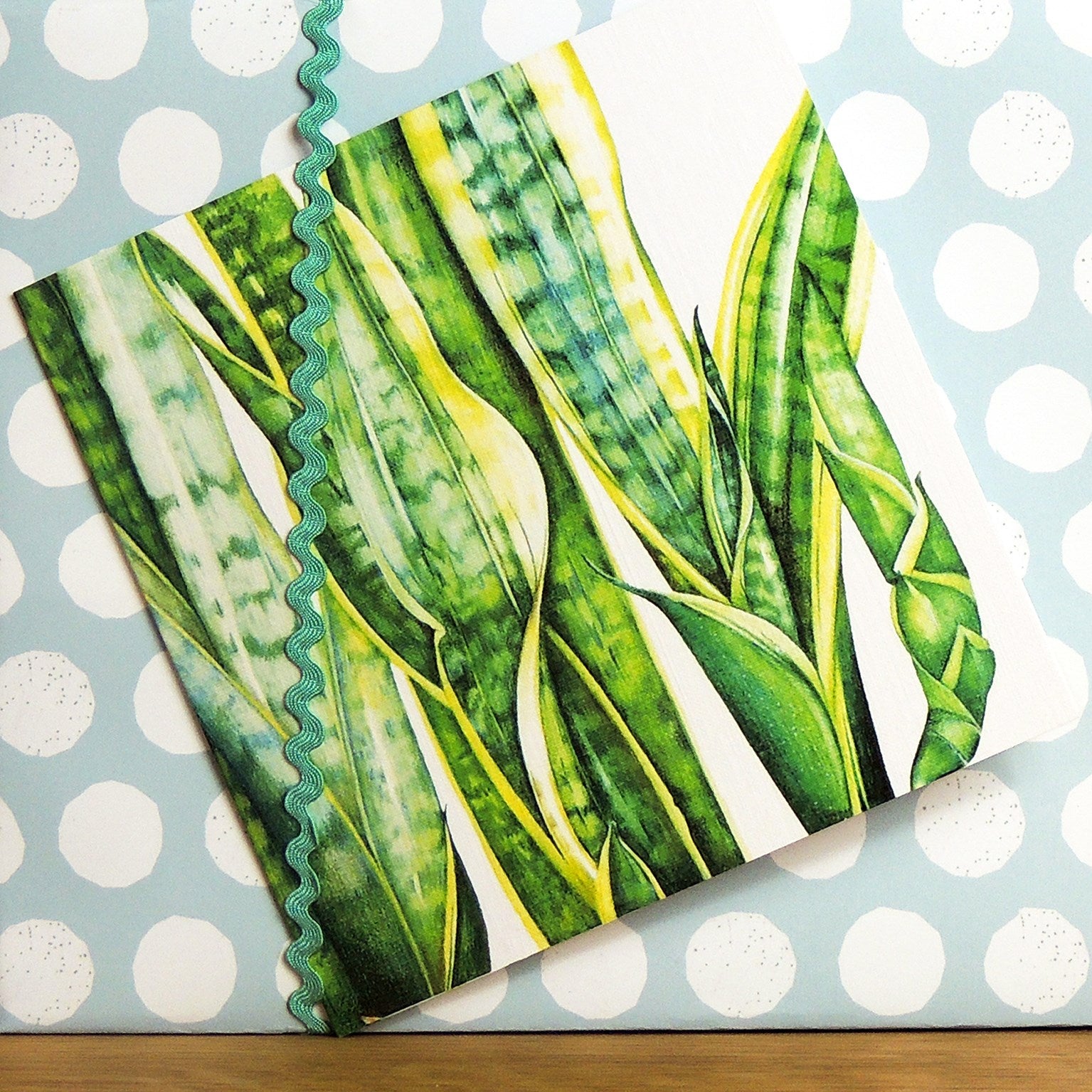 mixed botanical greetings card pack 4