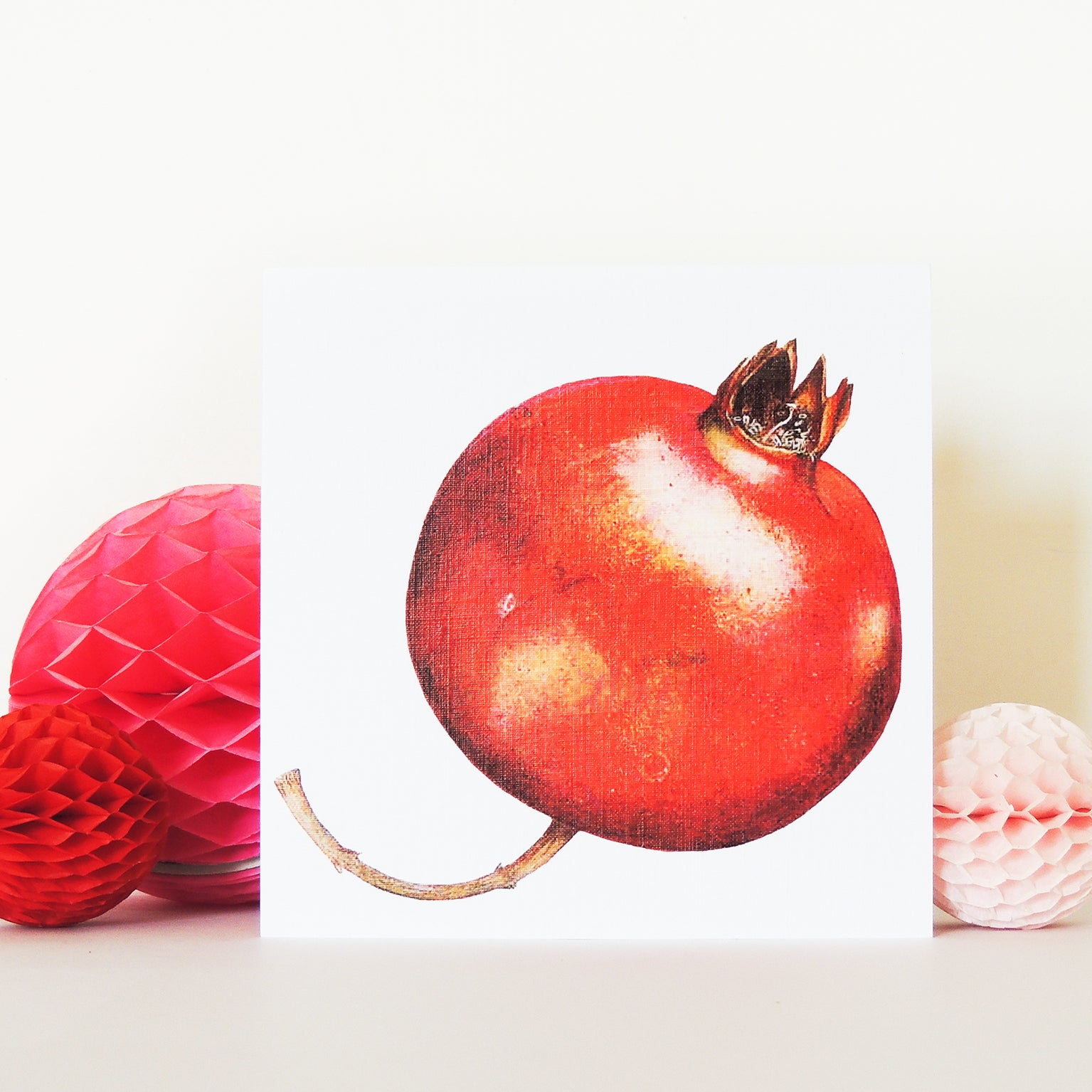 BT17 pomegranate greetings card