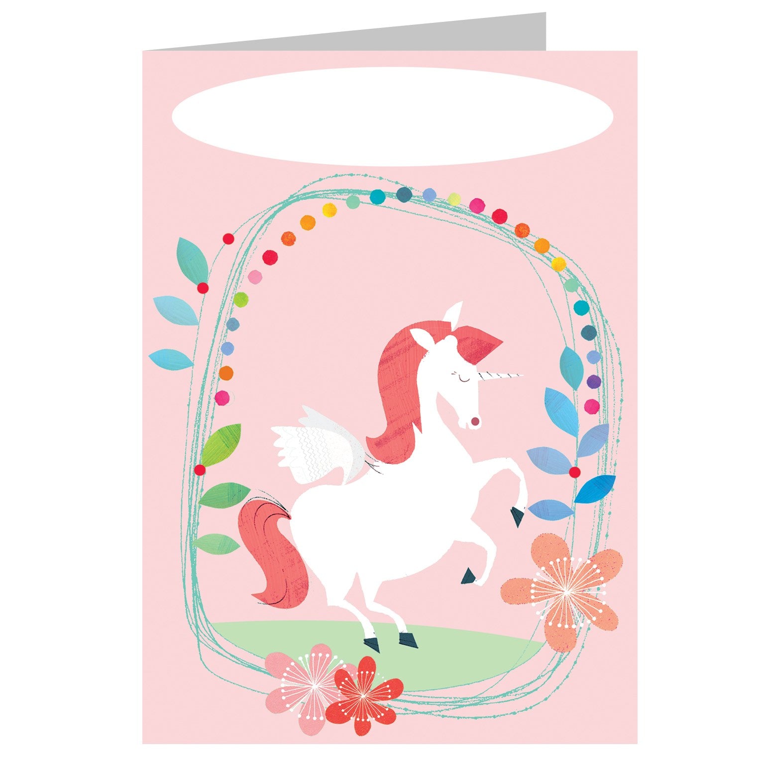 personalised unicorn card