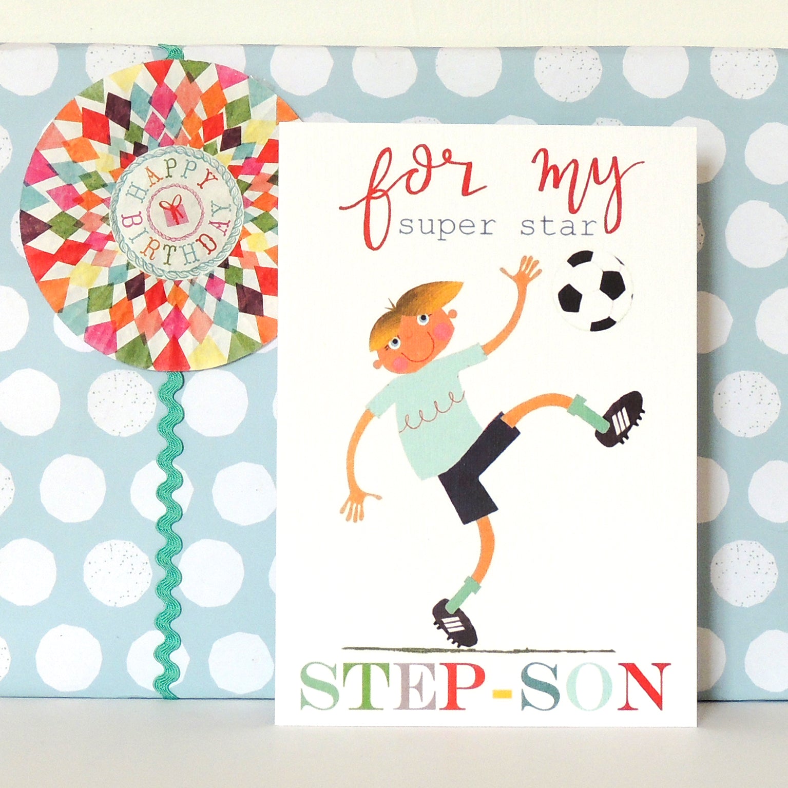 BY10 football step son card