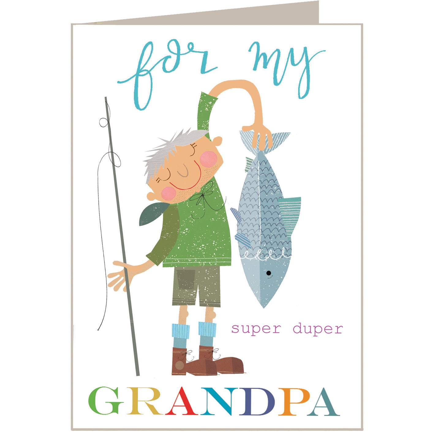 BY14 grandpa greetings card