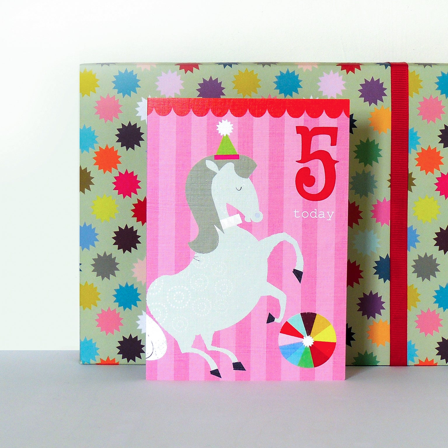 CZ11 horse 5th birthday card