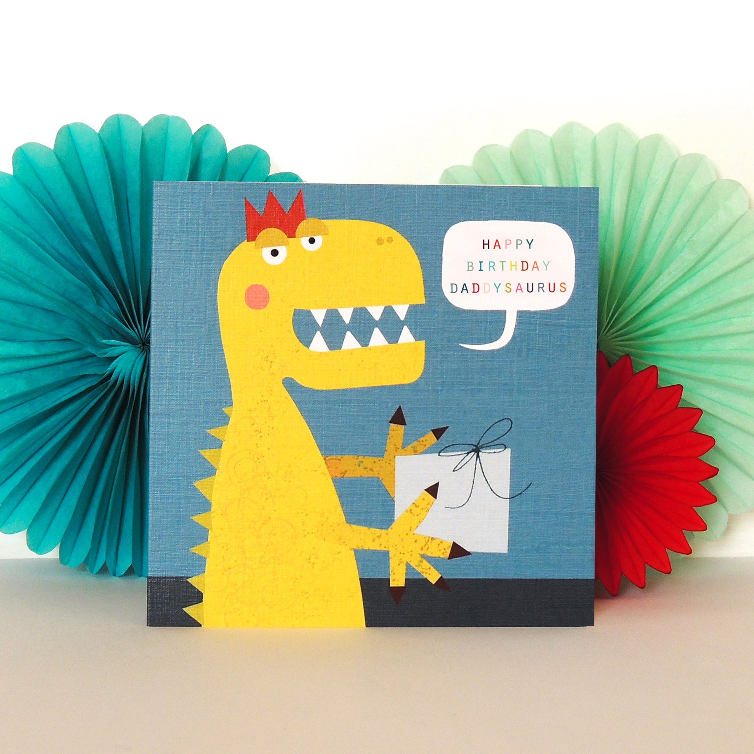 DB01 daddysaurus birthday card