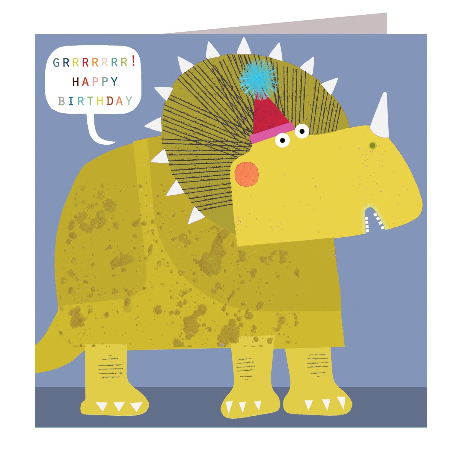 DB06 grrrrr! dinosaur birthday card