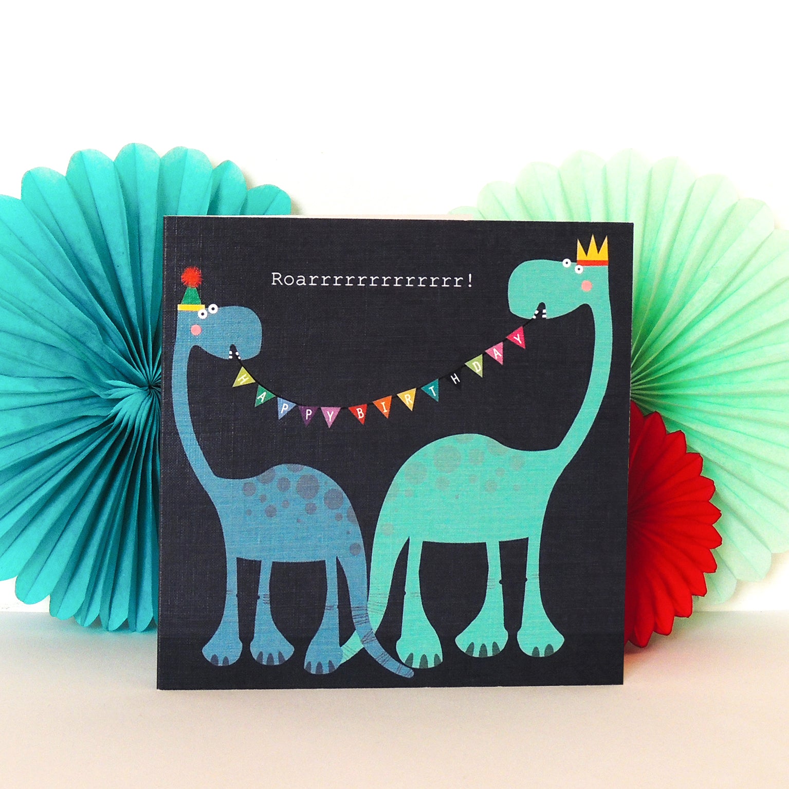 DB12 roarrrrrrr! dinosaur birthday card