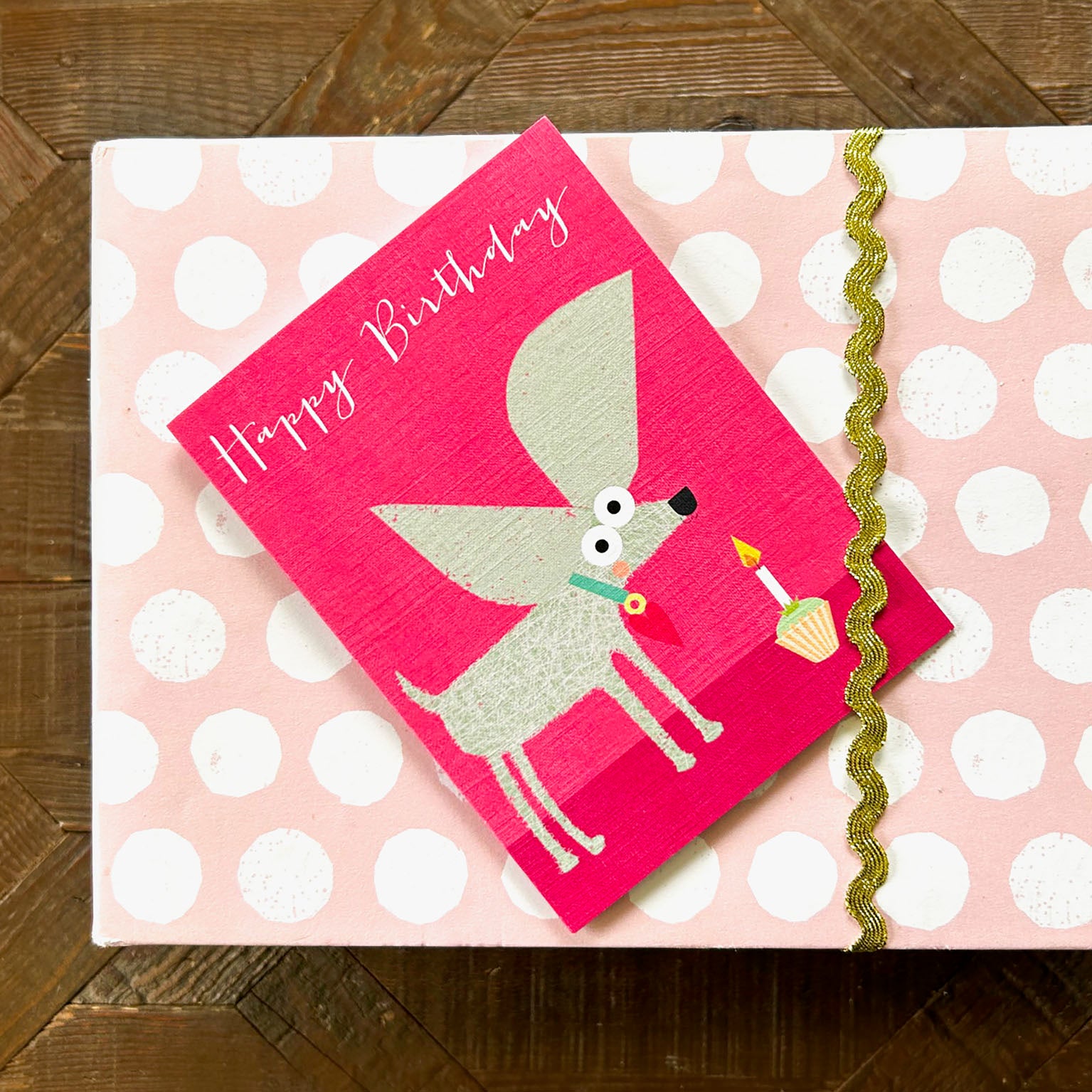 DG05 mini chihuahua birthday card