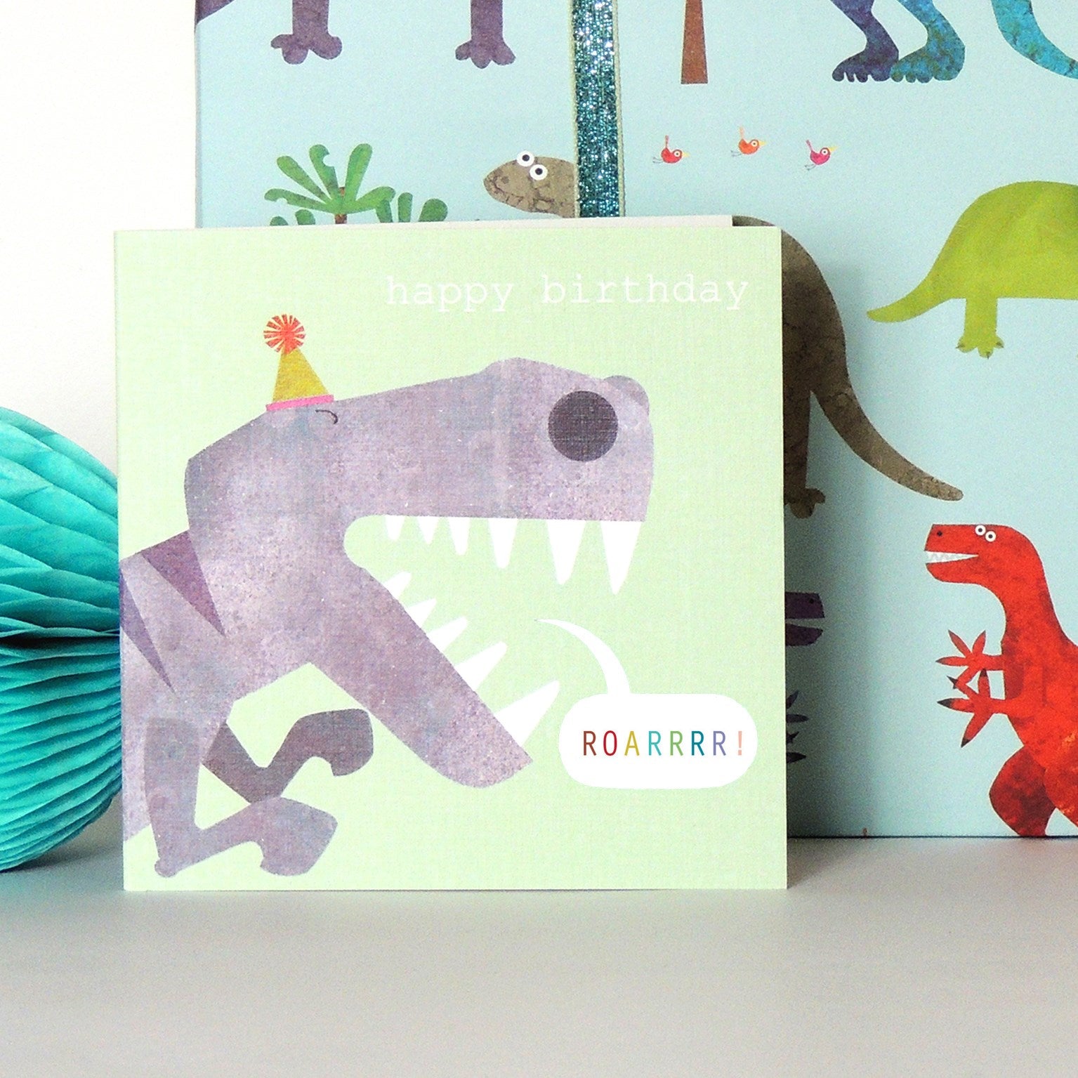 DN01 Tyrannosaurus Rex  birthday card