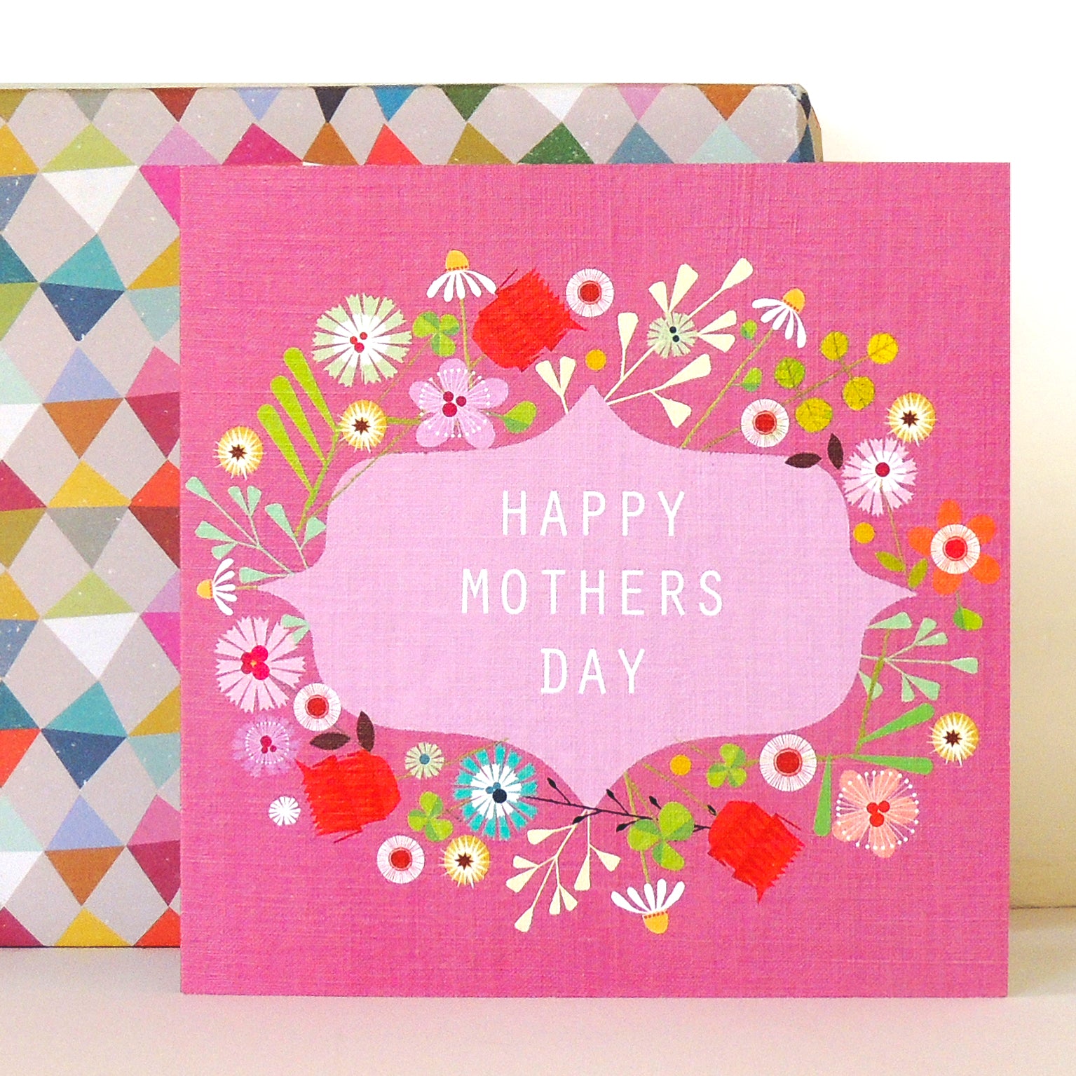 FL27 floral Mother's Day card