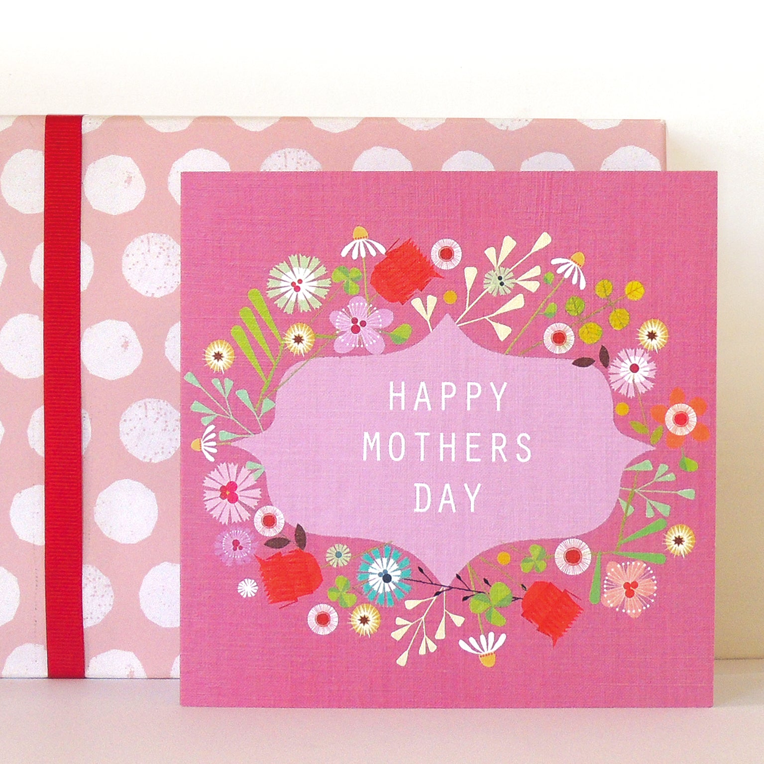 FL27 floral Mother's Day card