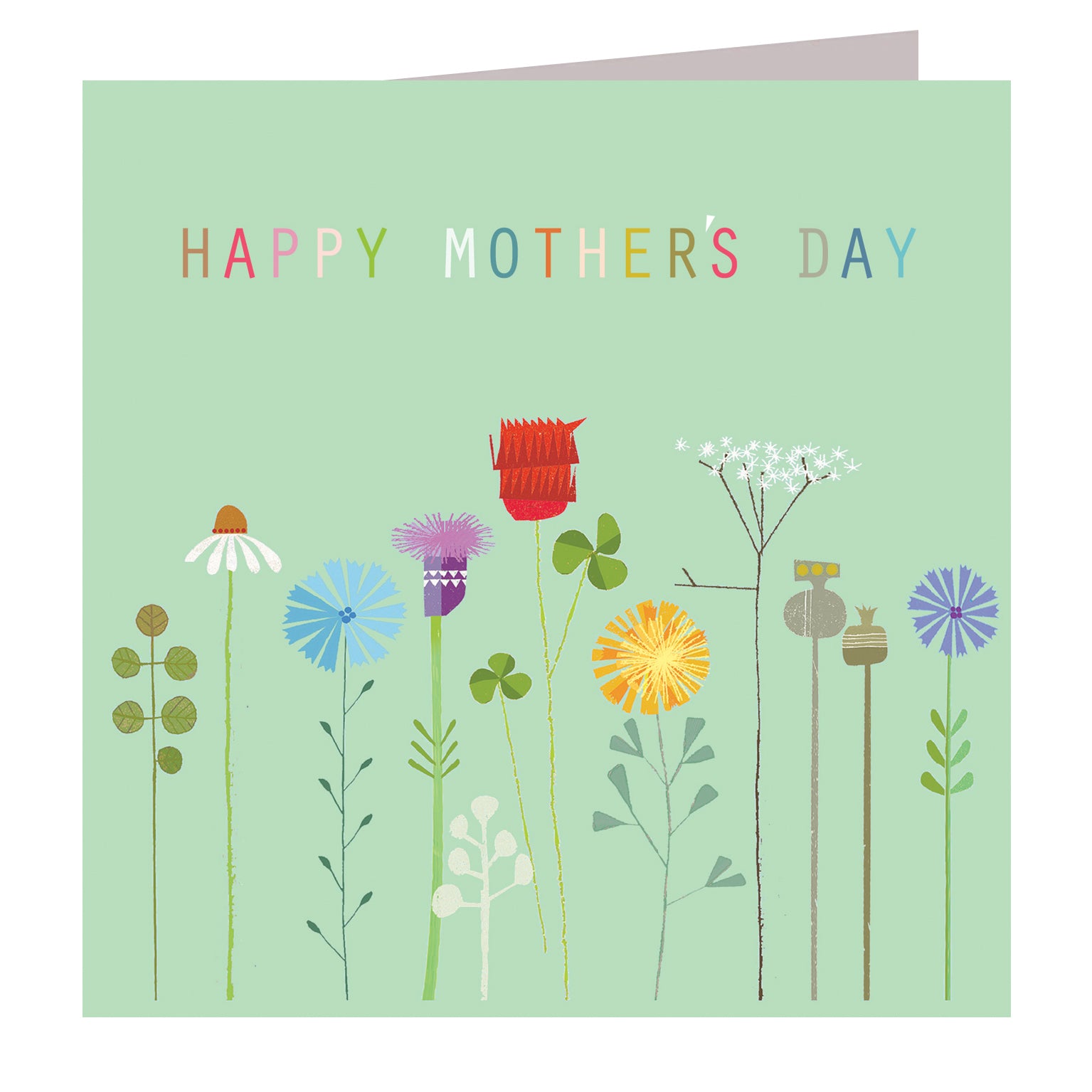 FL44 Mother's Day flowers card