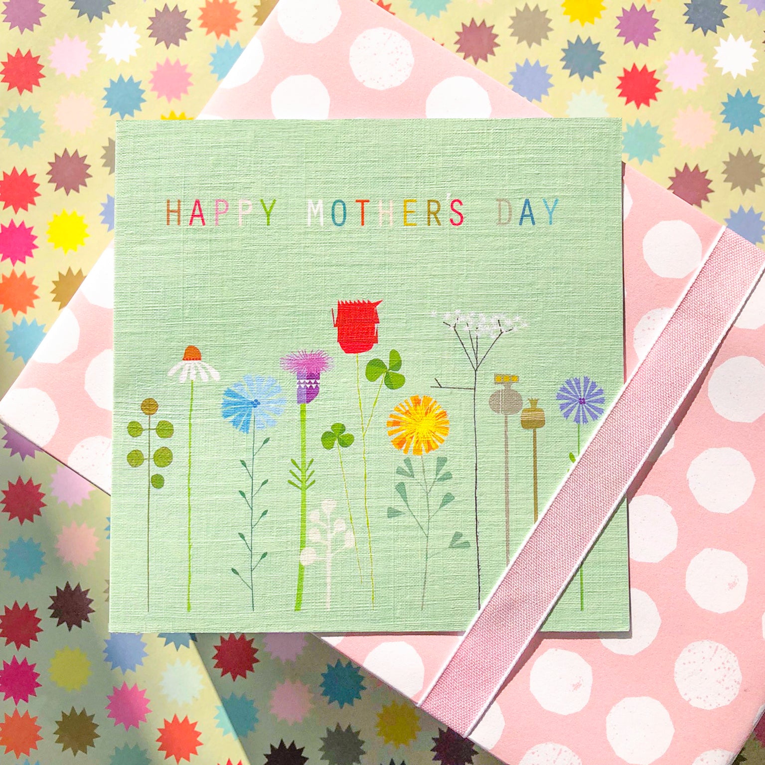 FL44 Mother's Day flowers card