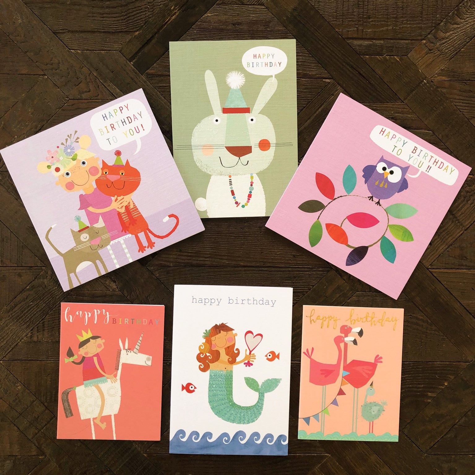 mixed girls cards pack