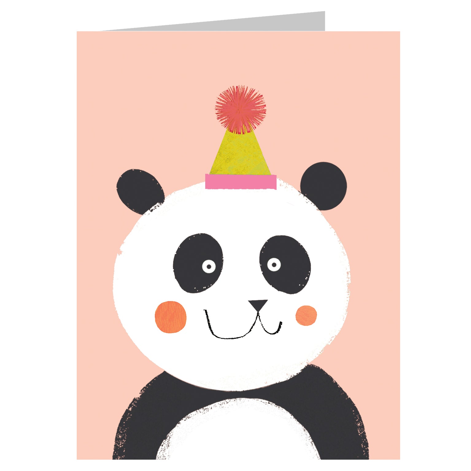 mini panda greetings card