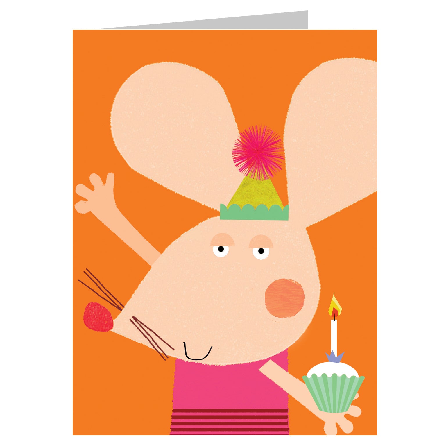 mini mouse greetings card