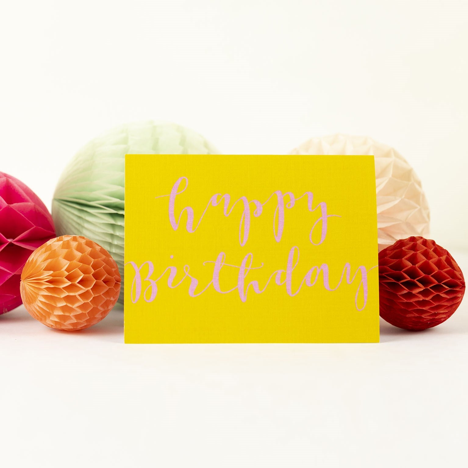 mini happy birthday card