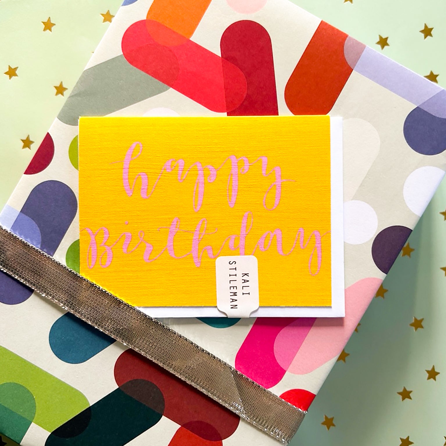 mini happy birthday card