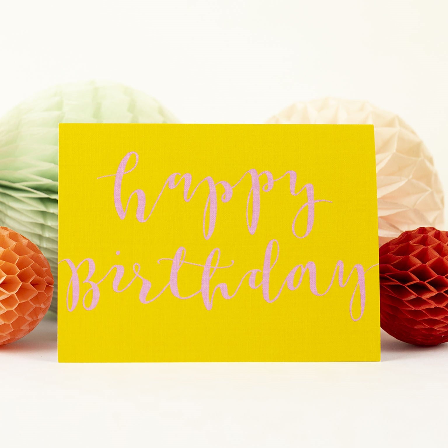 mini happy birthday card