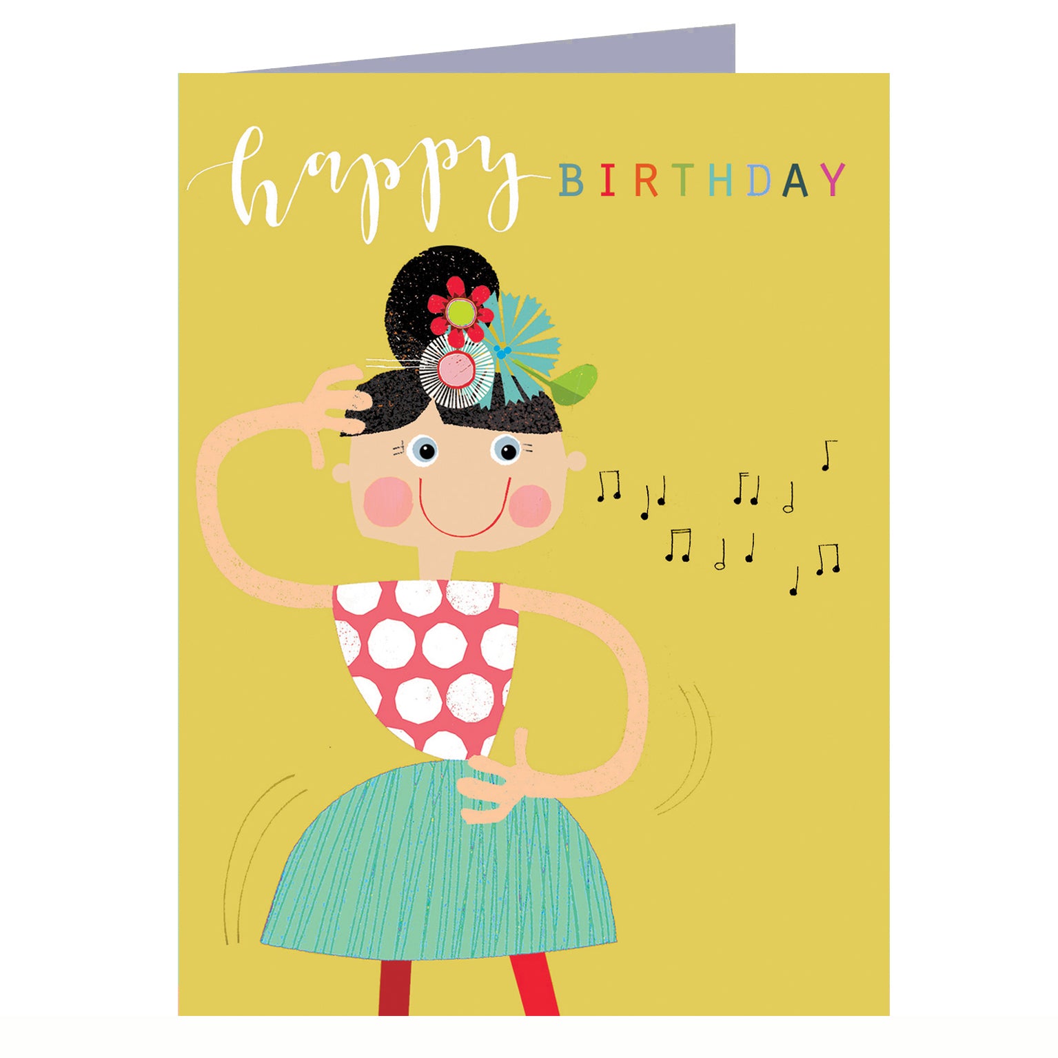 mini glittery strictly come dancing card