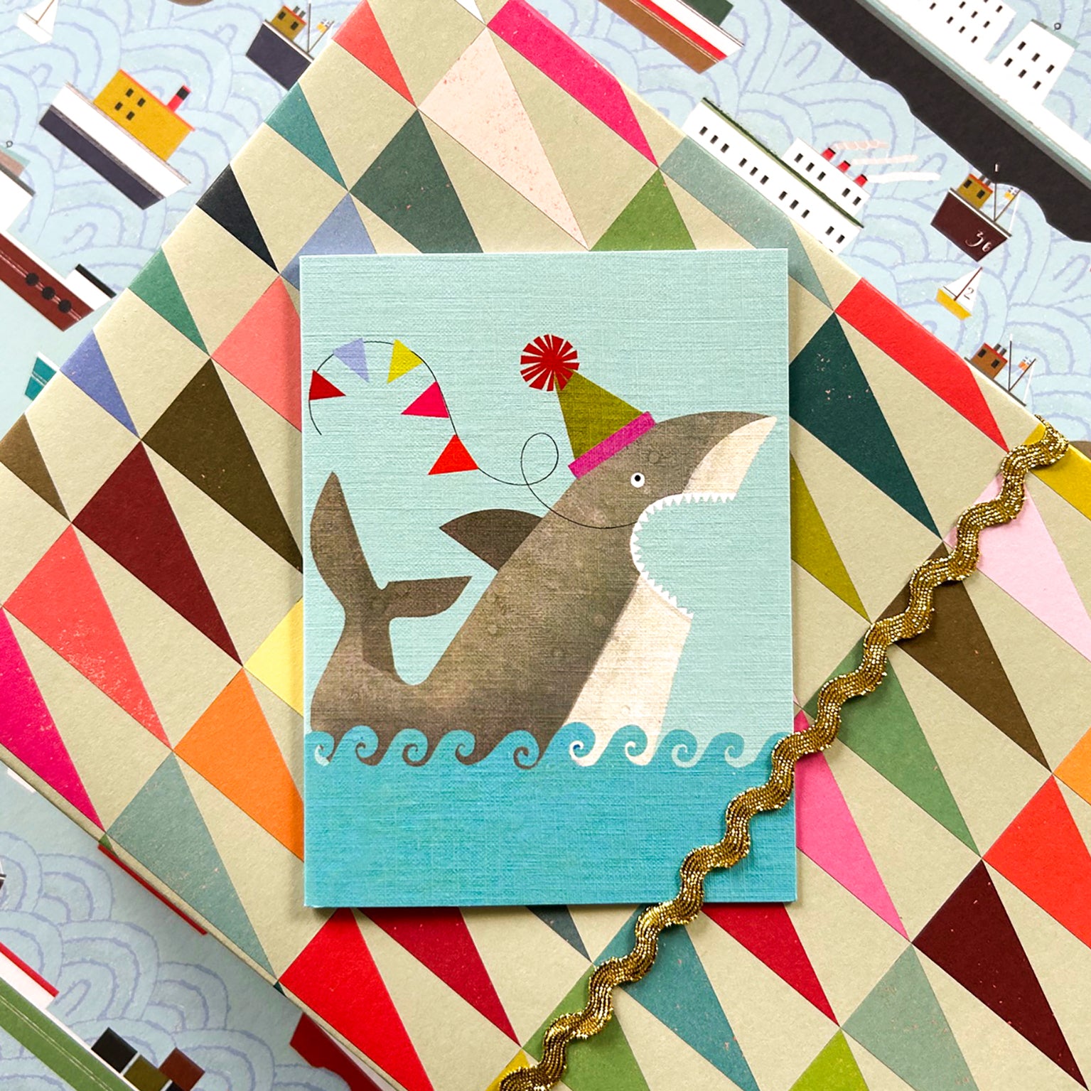 KTW35 mini party sharky card